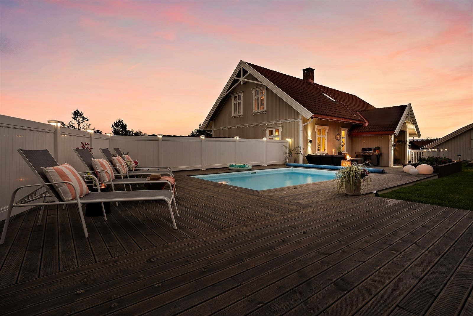 Kveldsstemning. Galleribilde