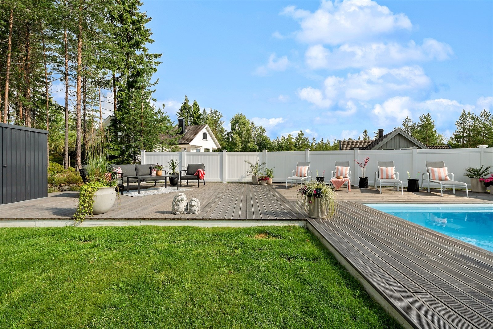 Her er det lagt opp til flere soner til møblering. Galleribilde