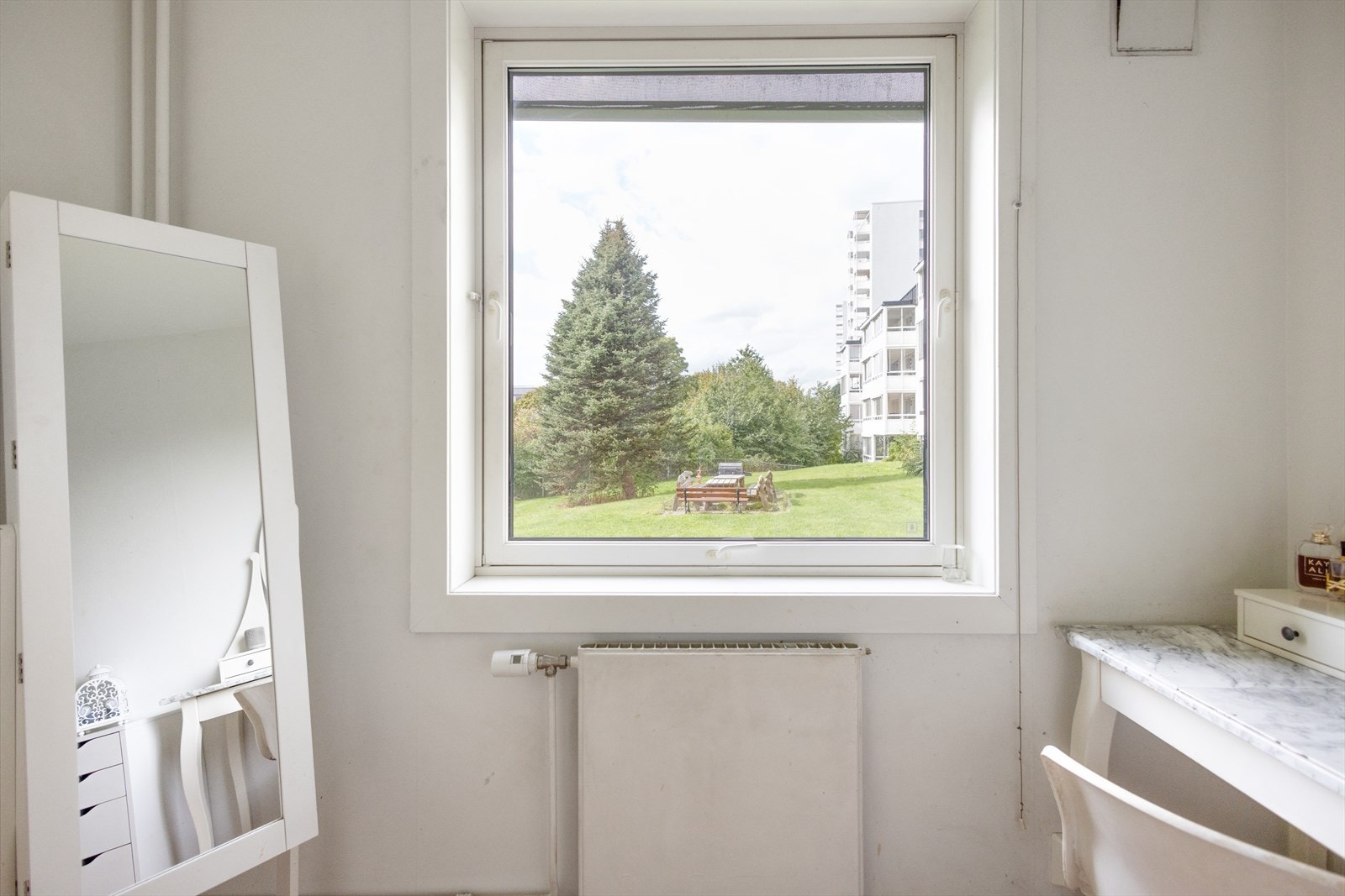 Radiator på soverommene. Galleribilde