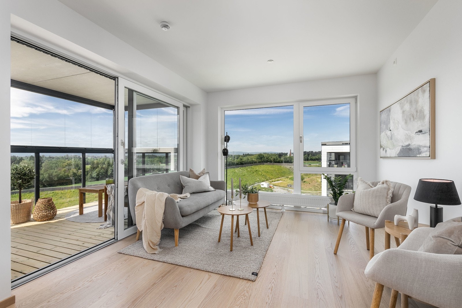 Velkommen til Døliringen 25, leilighet L508! Ny og innbydende 3-roms selveier hjørneleilighet i det populære prosjektet Vestskogen. Bilde fra L707 Galleribilde