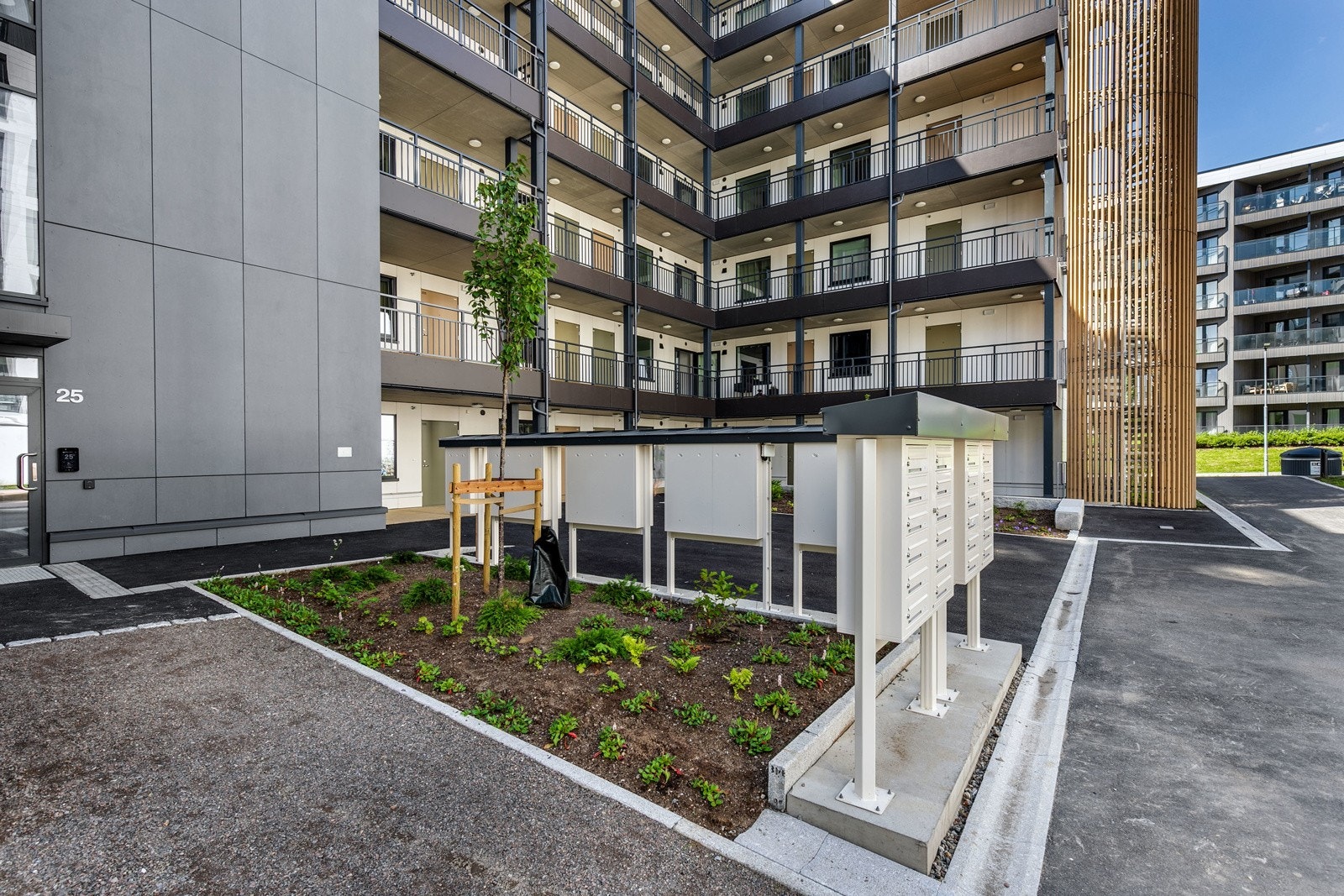 Pent opparbeidet fellesareal til sameiets beboere Galleribilde