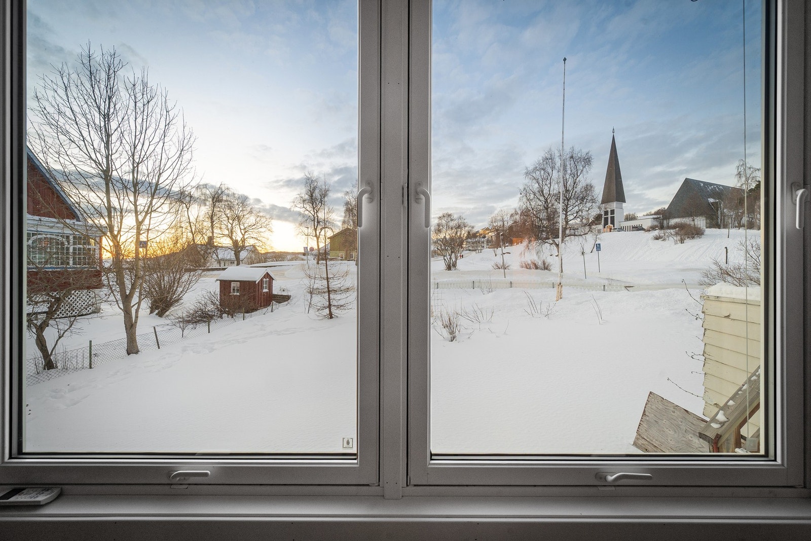 Utsikt fra stua Galleribilde