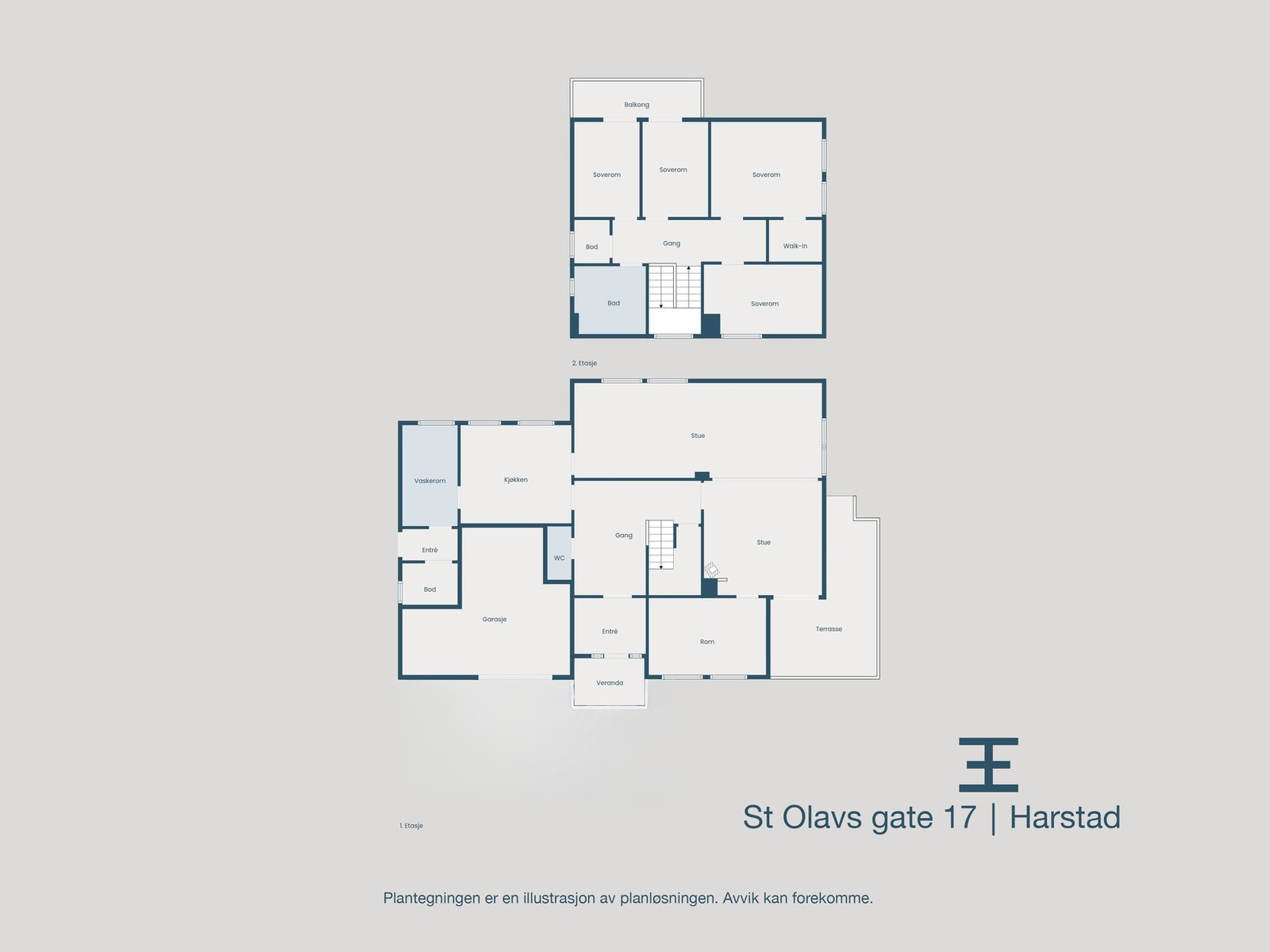 Plantegninger samlet Galleribilde