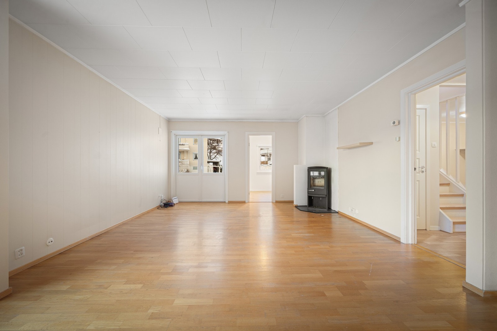 Oppvarming med vedfyring og varmepumpe Galleribilde