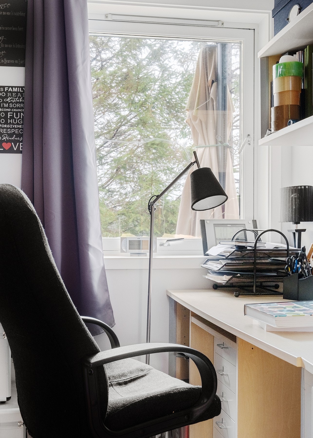 Soverom 3 - innredet som kontor Galleribilde