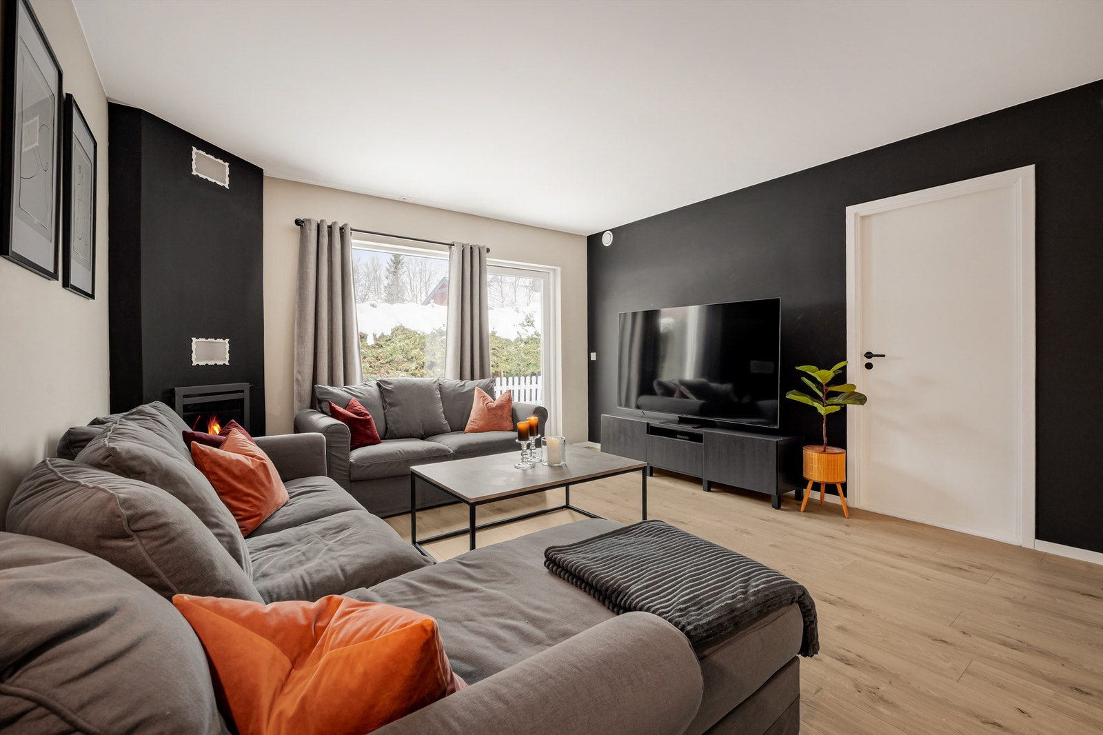 Balansert ventilasjonsanlegg fra byggeår i leiligheten Galleribilde