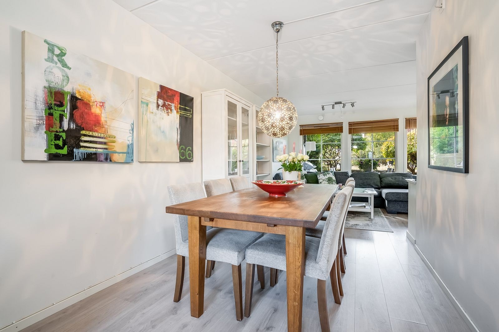 Stue kombinert med kjøkken. Galleribilde