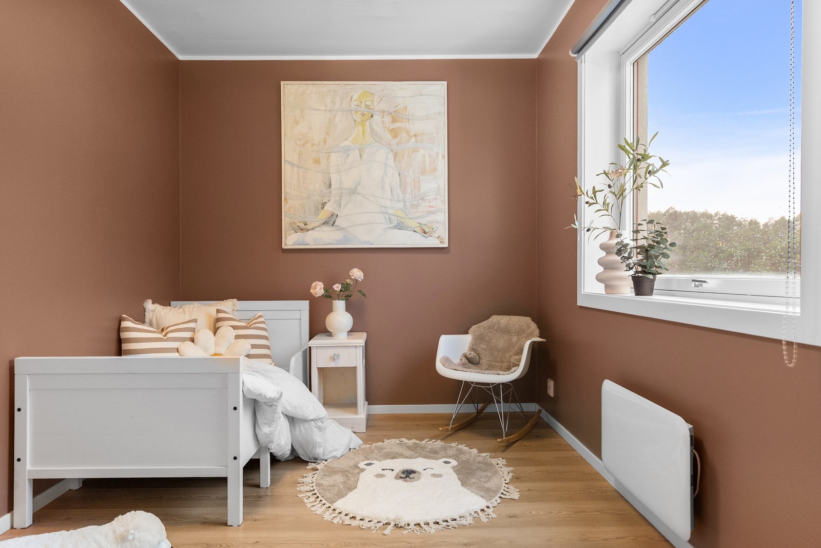 Soverom nummer tre er perfekt for familie med barn eller som gjesterom Galleribilde