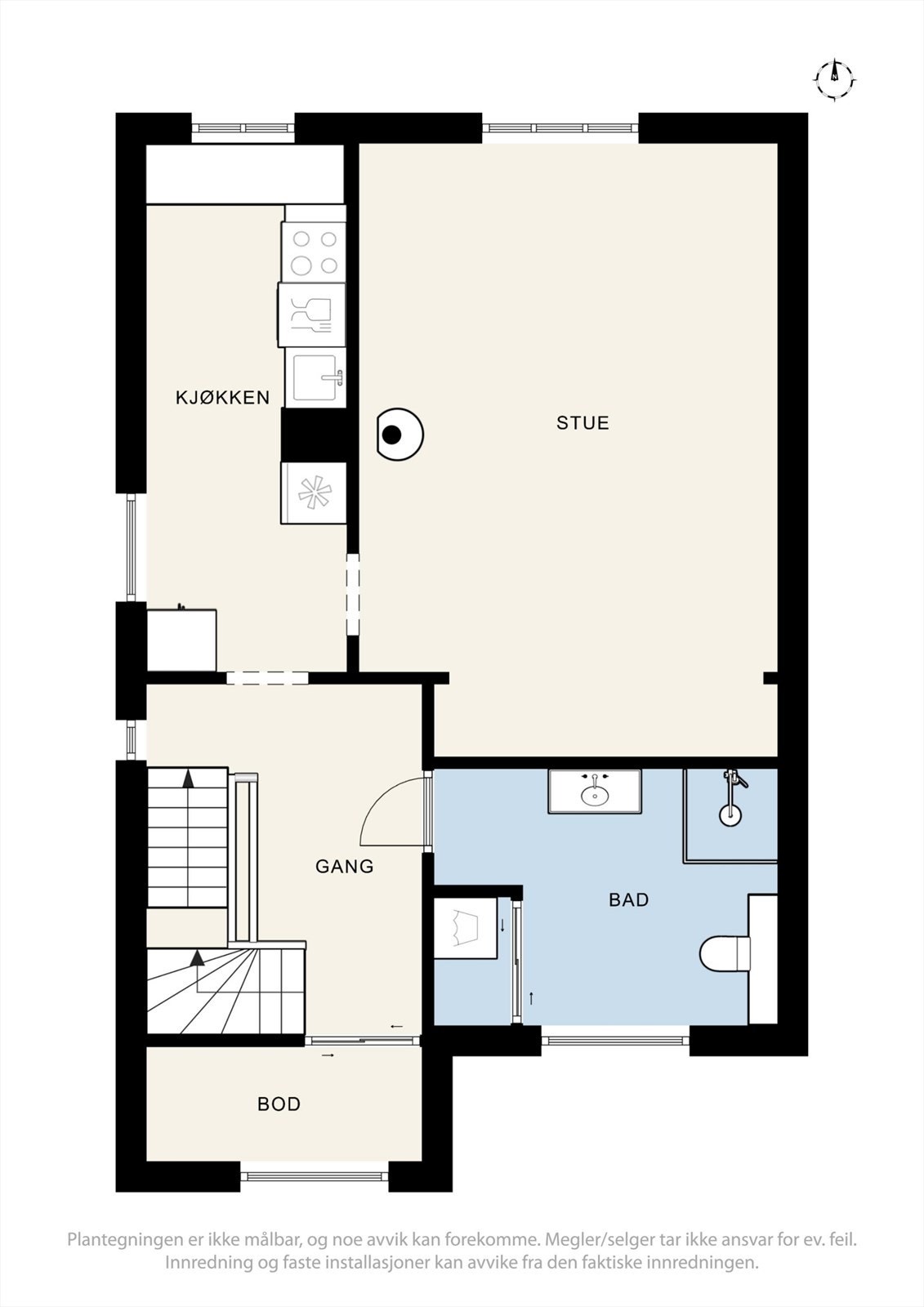 Plantegning 2. etasje. Galleribilde