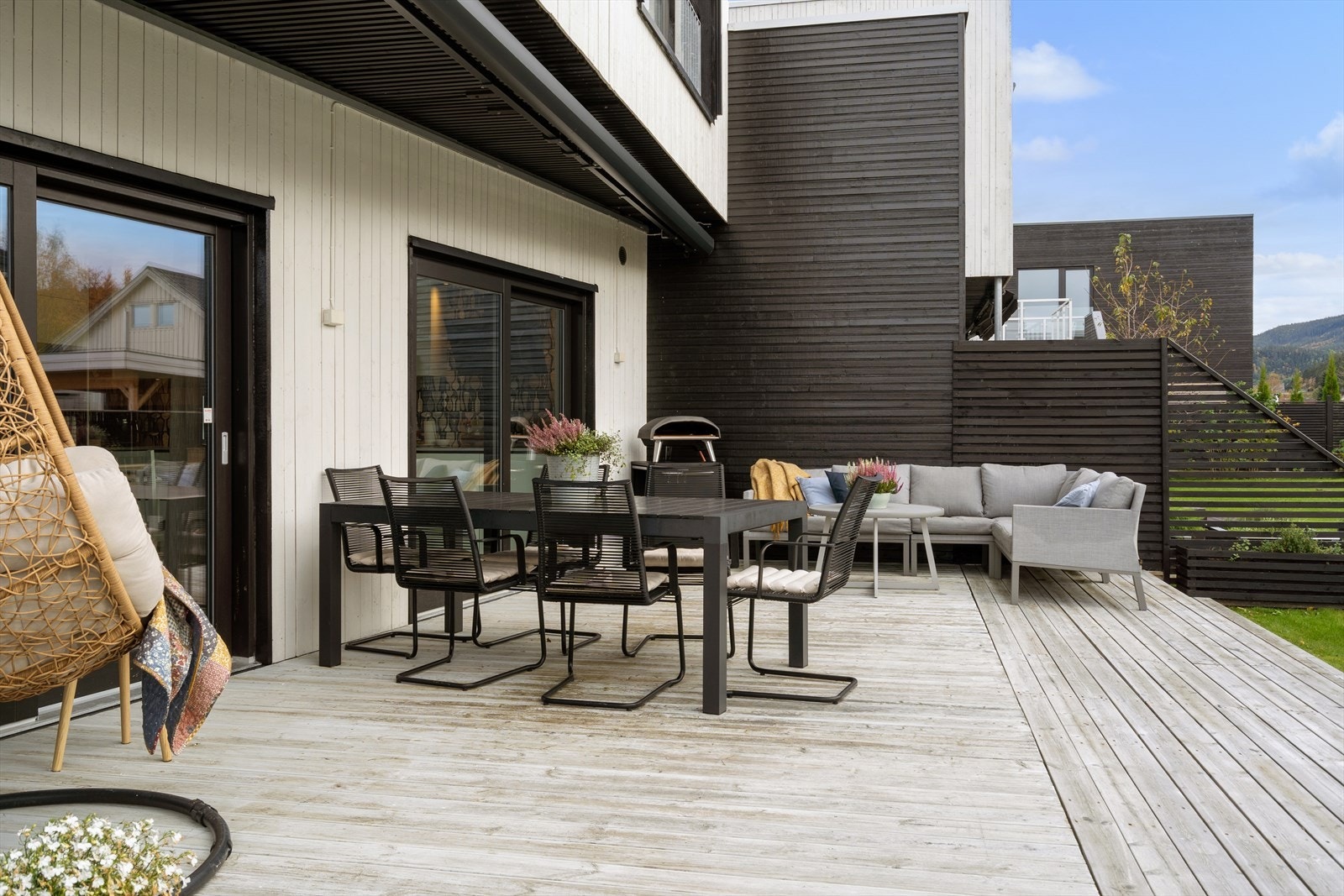 Terrasse på hele 58 kvm. Galleribilde