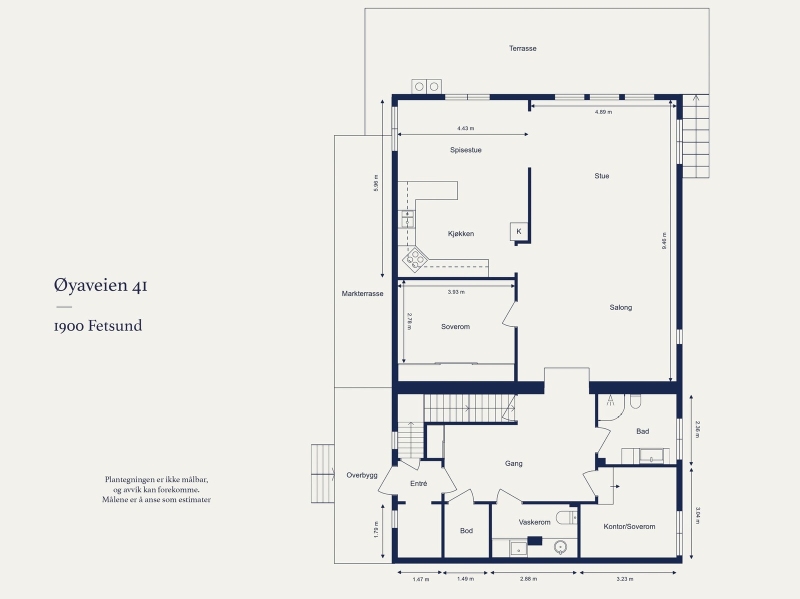 Plantegning | 1. etasje Galleribilde