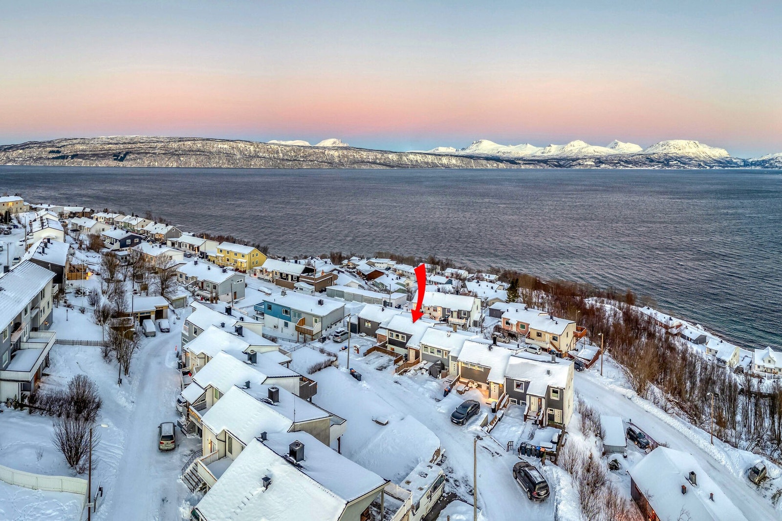 Eiendommen har en rolig barnevennlig beliggenhet Galleribilde