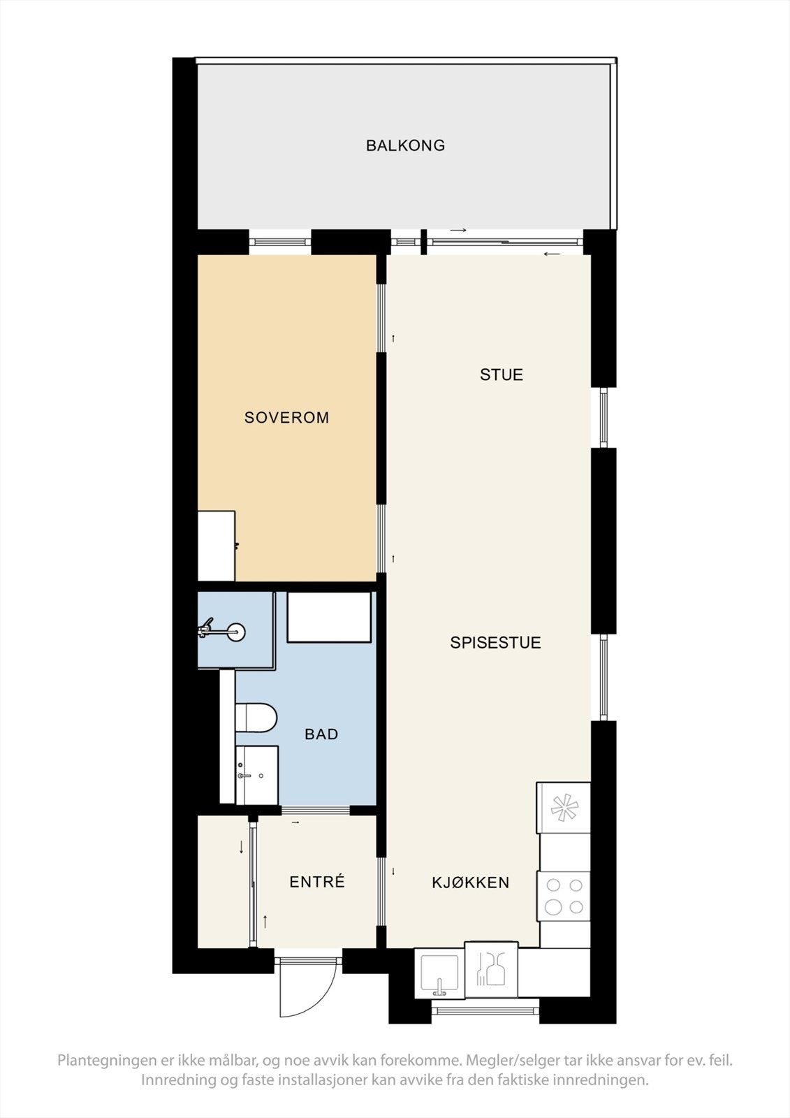 Plantegning. Galleribilde