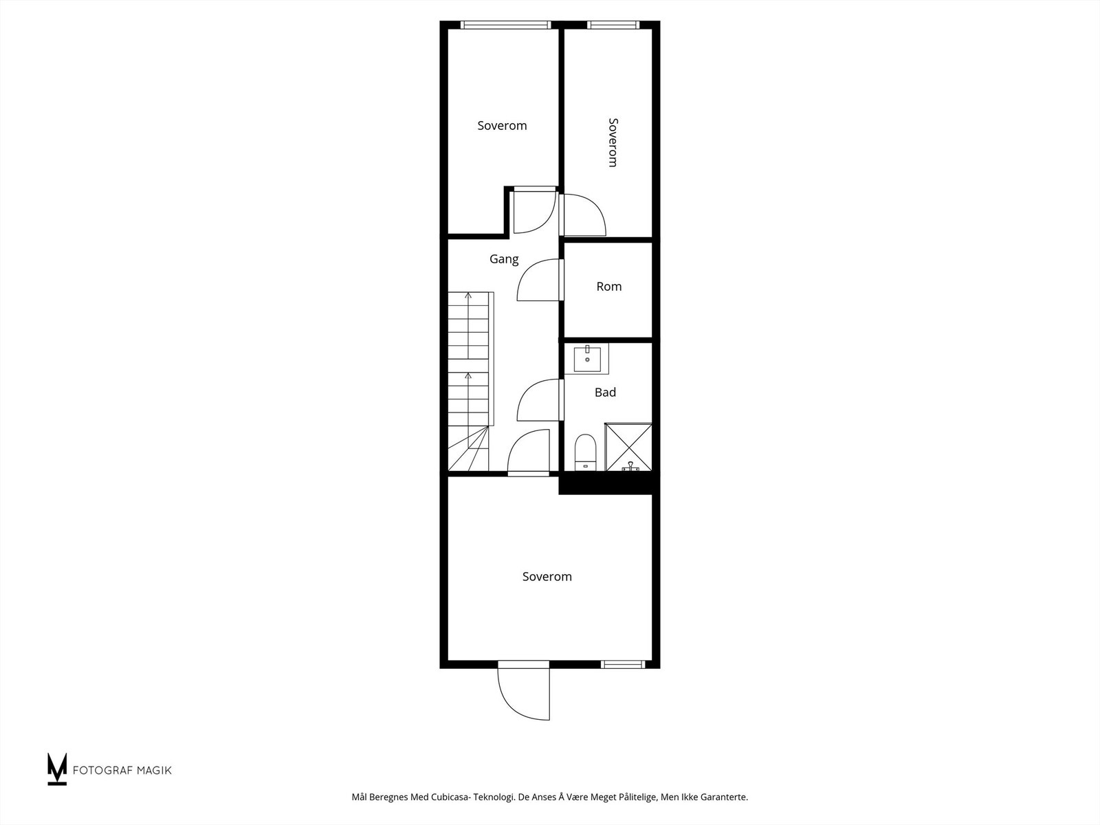 Plantegning 2.etasje Galleribilde