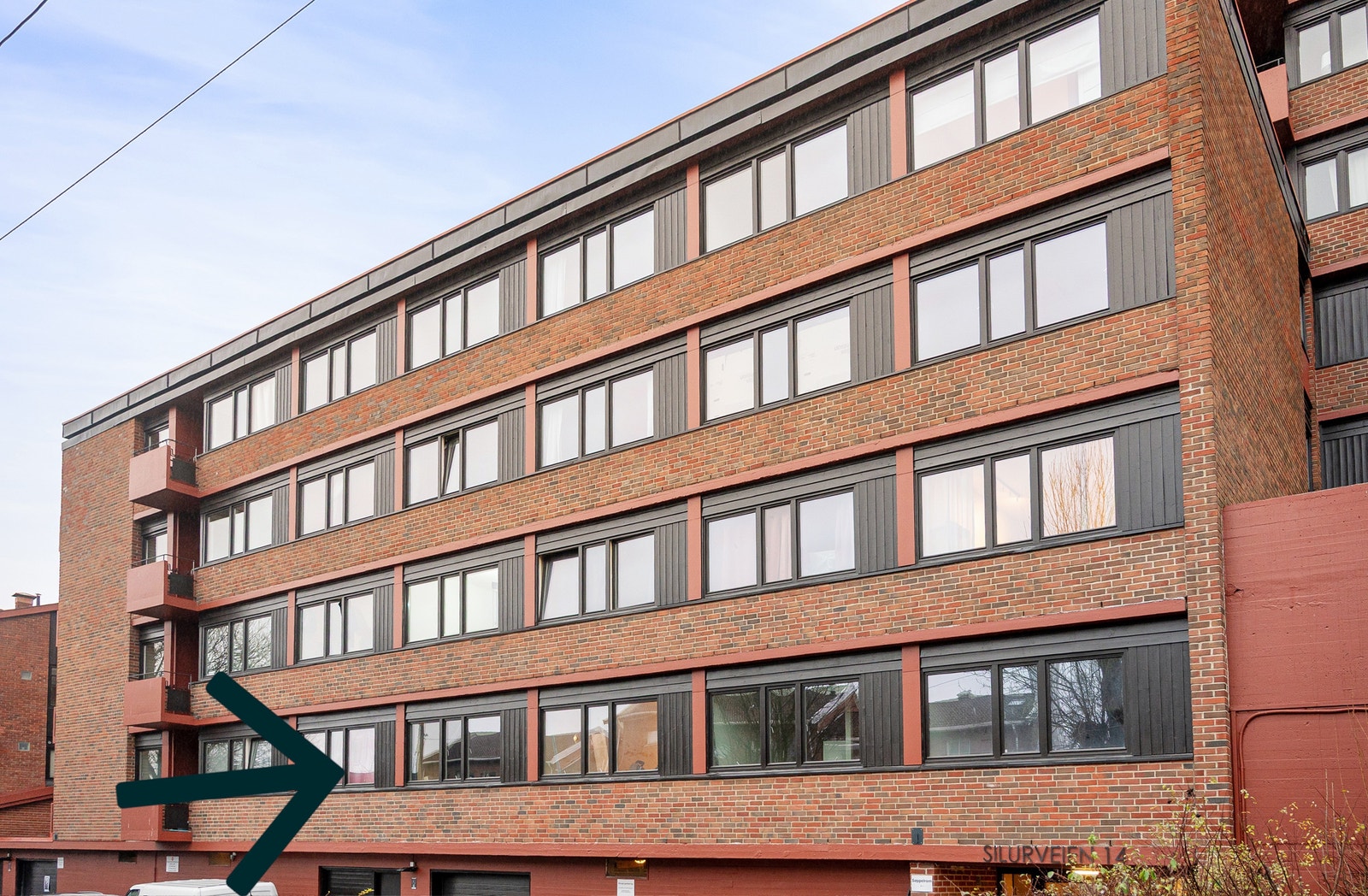 1 etasje, men ikke på bakkeplan Galleribilde