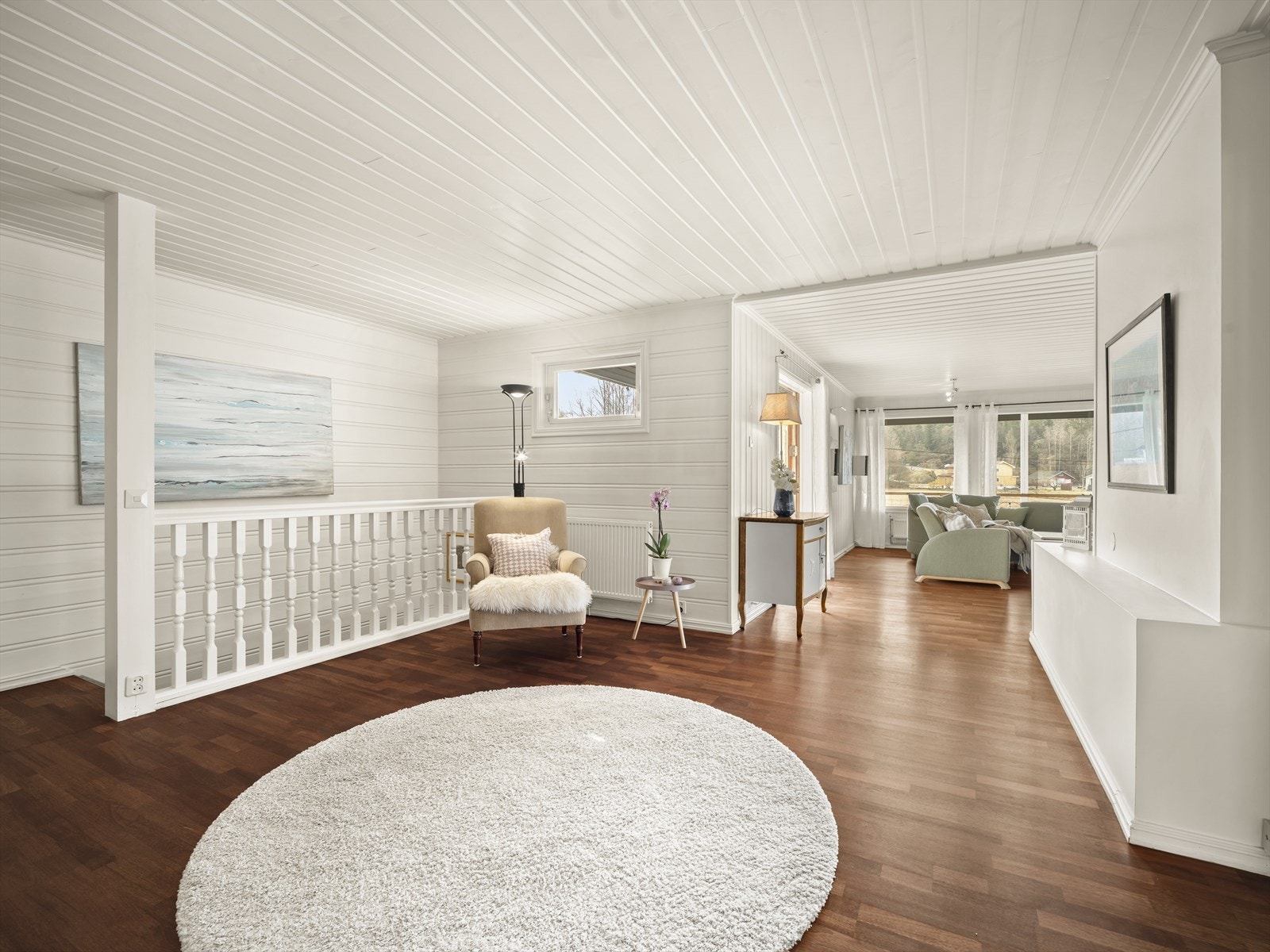 Boligen byr på en praktisk planløsning Galleribilde