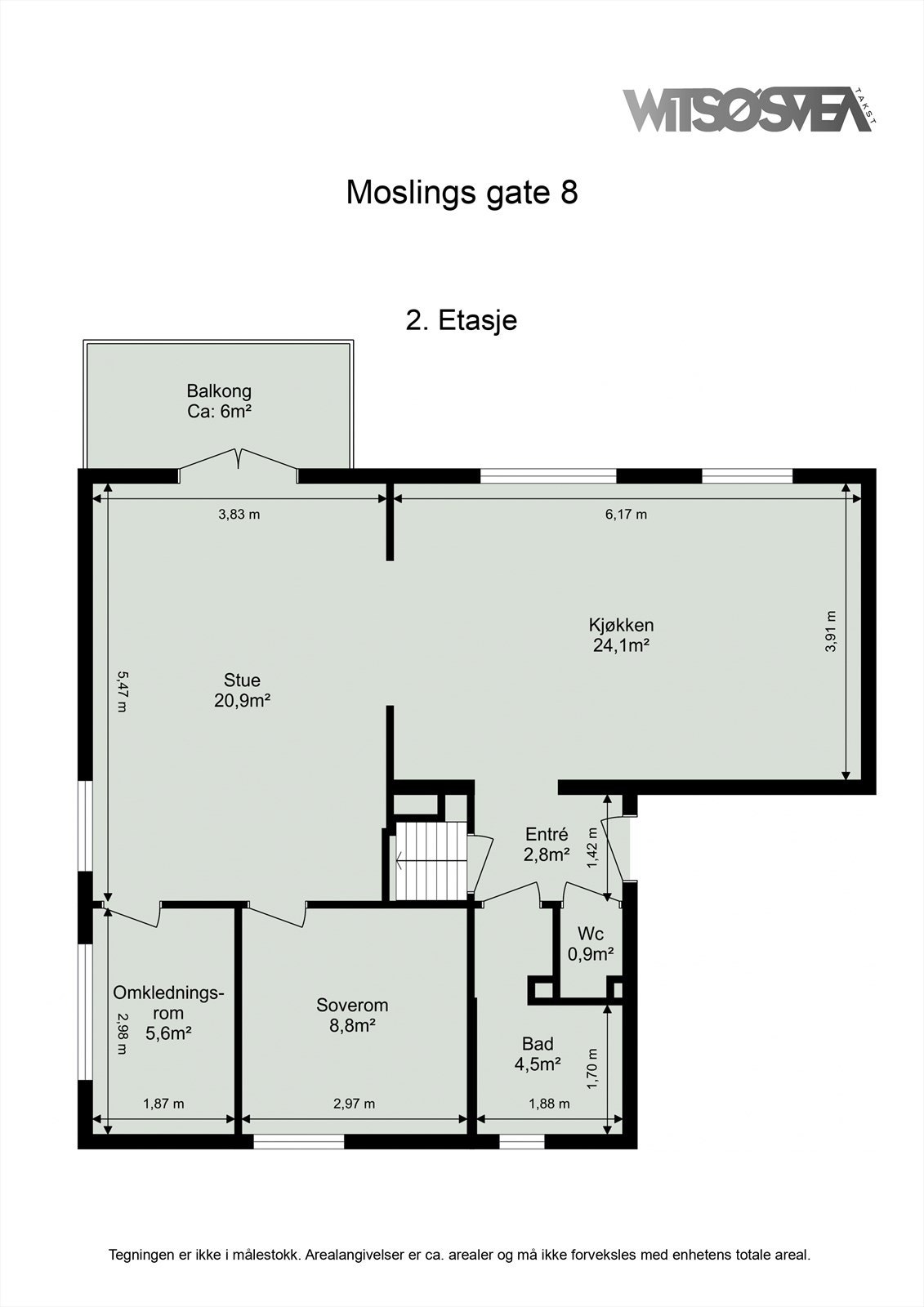 Ta en titt på planskissen og gjør deg kjent med romfordelingen! Skulle ikke oppsatt visningstidspunkt passe - ta kontakt med megler på 476 88 491, så finner vi en løsning. Galleribilde