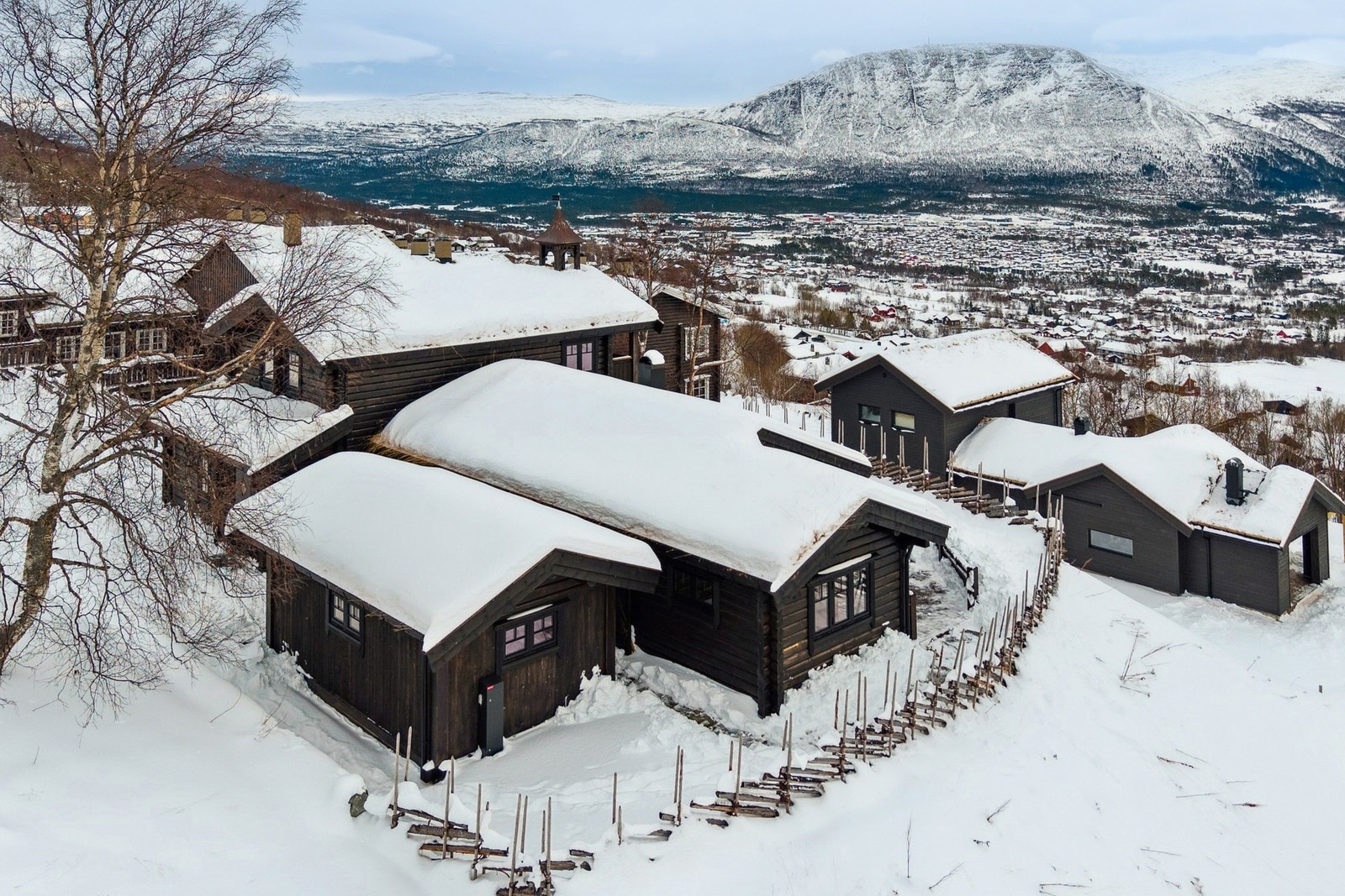 Dronebilde. Galleribilde