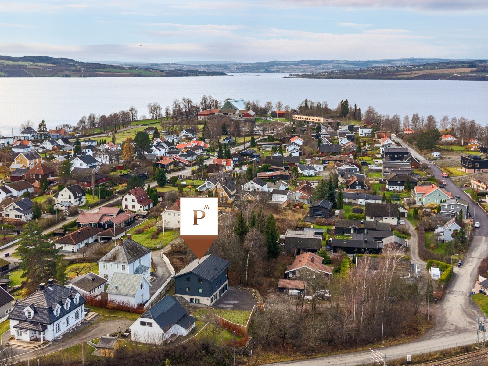 Dronefoto Galleribilde