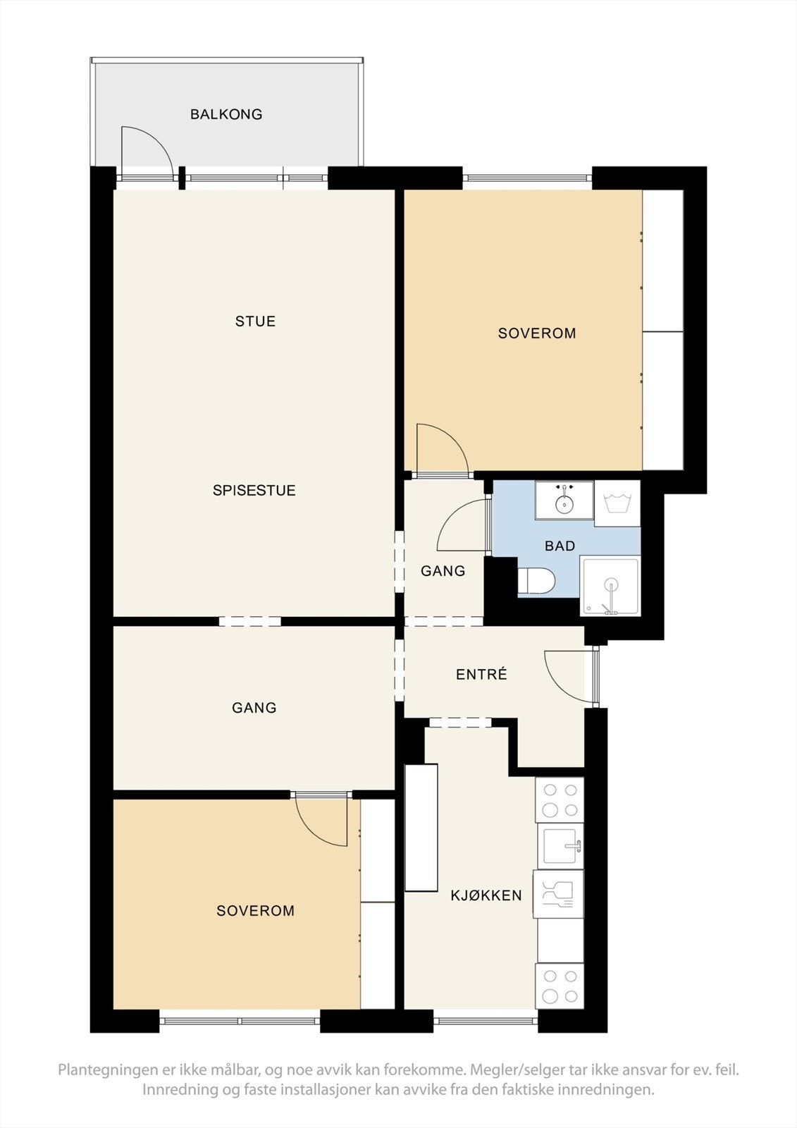 Planløsning. Galleribilde