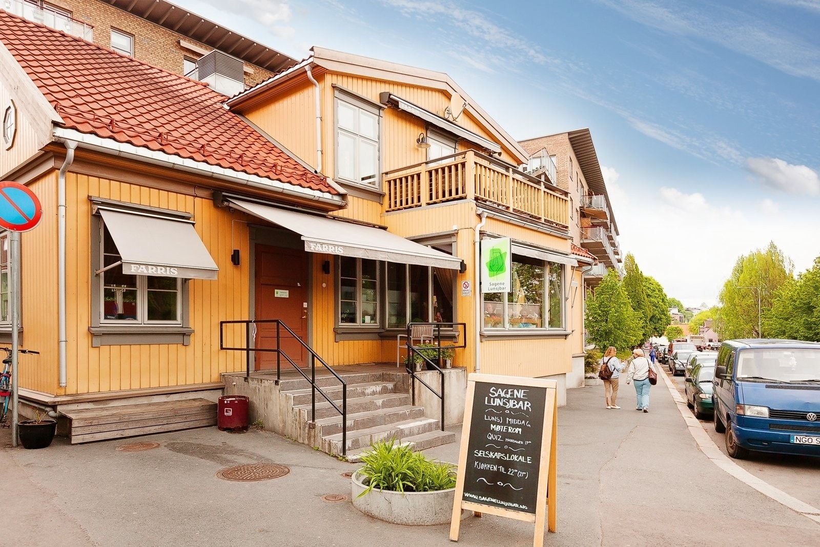 Sagene Lunsjbar tilbyr lokal servering i hyggelige omgivelser. Galleribilde