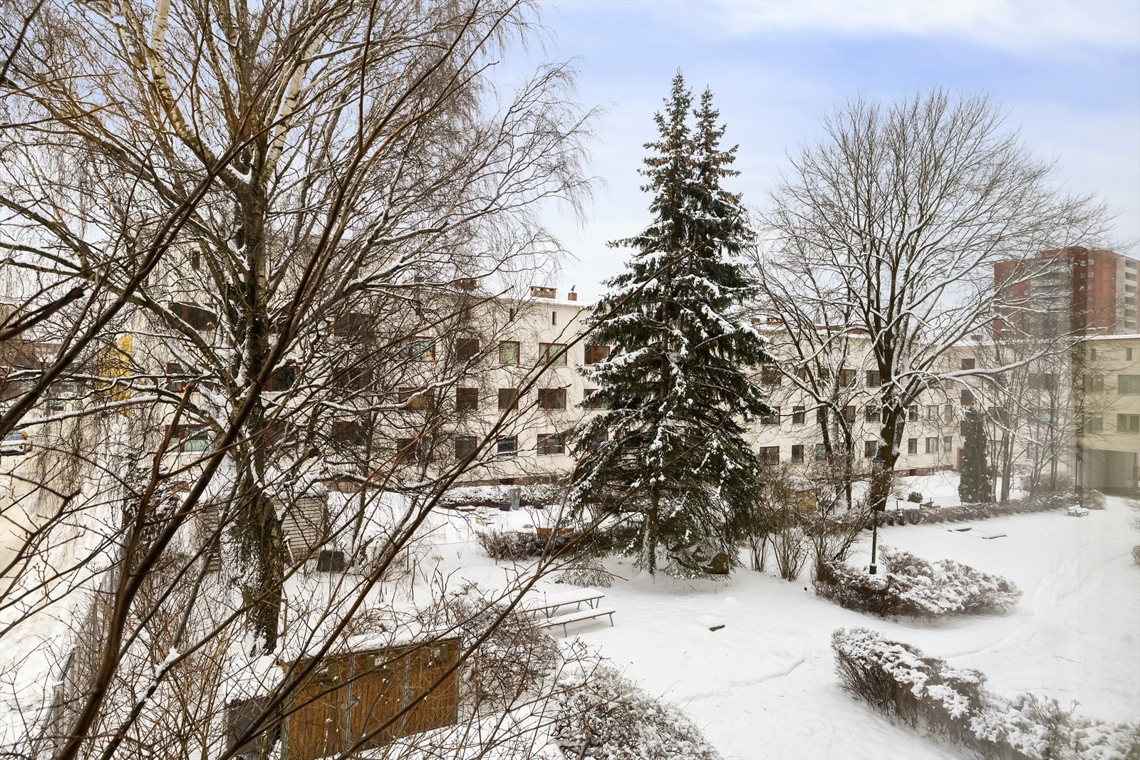 Utsyn fra soverom Galleribilde