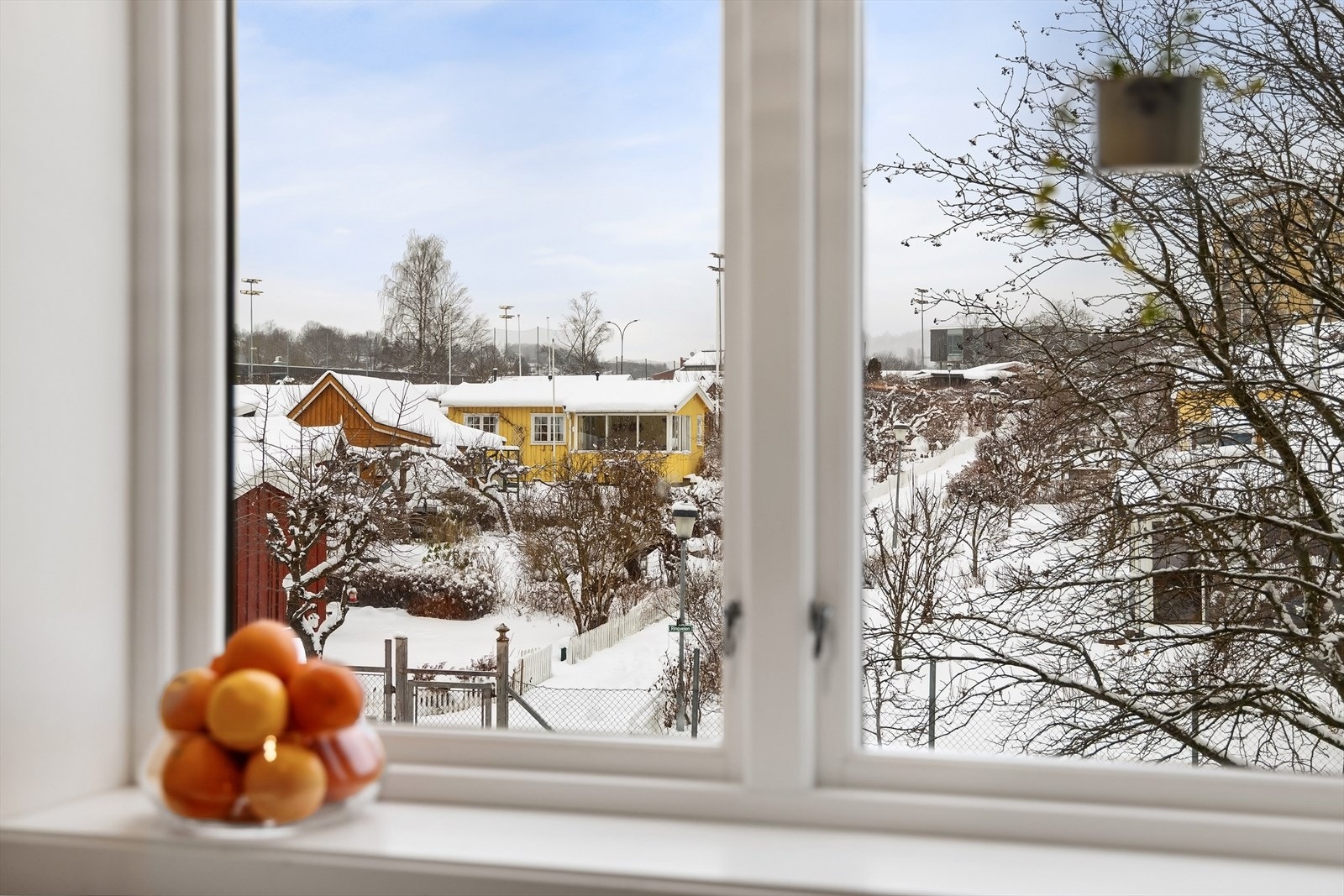 Utsikt fra spiseplass Galleribilde