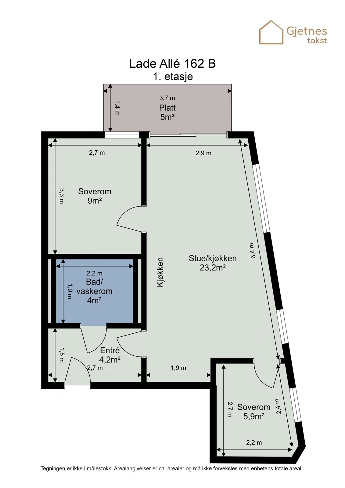 Planskisse. Galleribilde