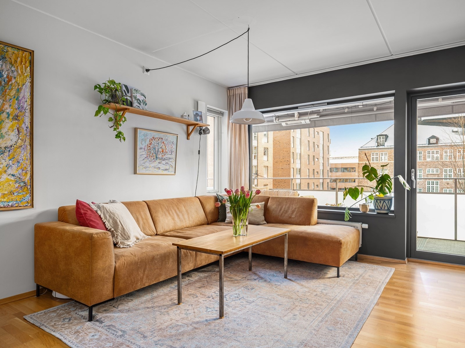 Leiligheten ligger svært attraktivt til internt i Kværnerbyen! Galleribilde