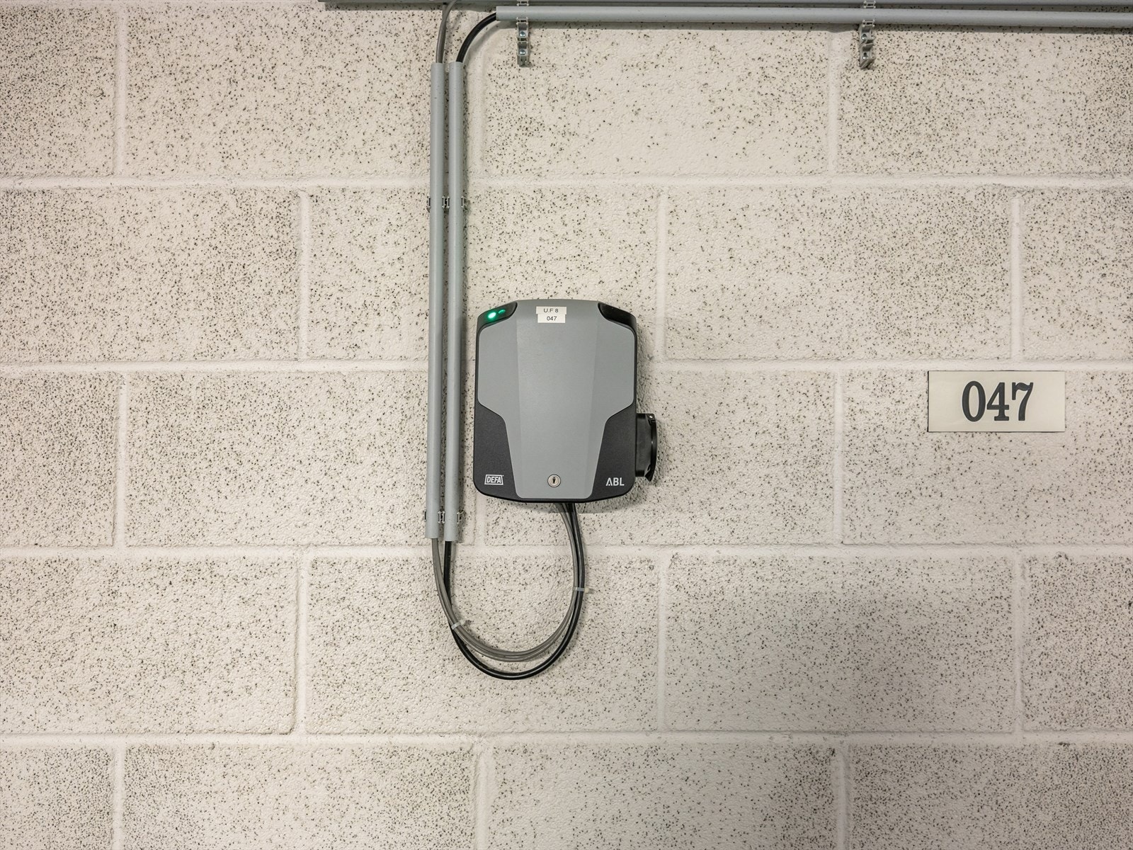 Her er det også montert elbillader. Galleribilde