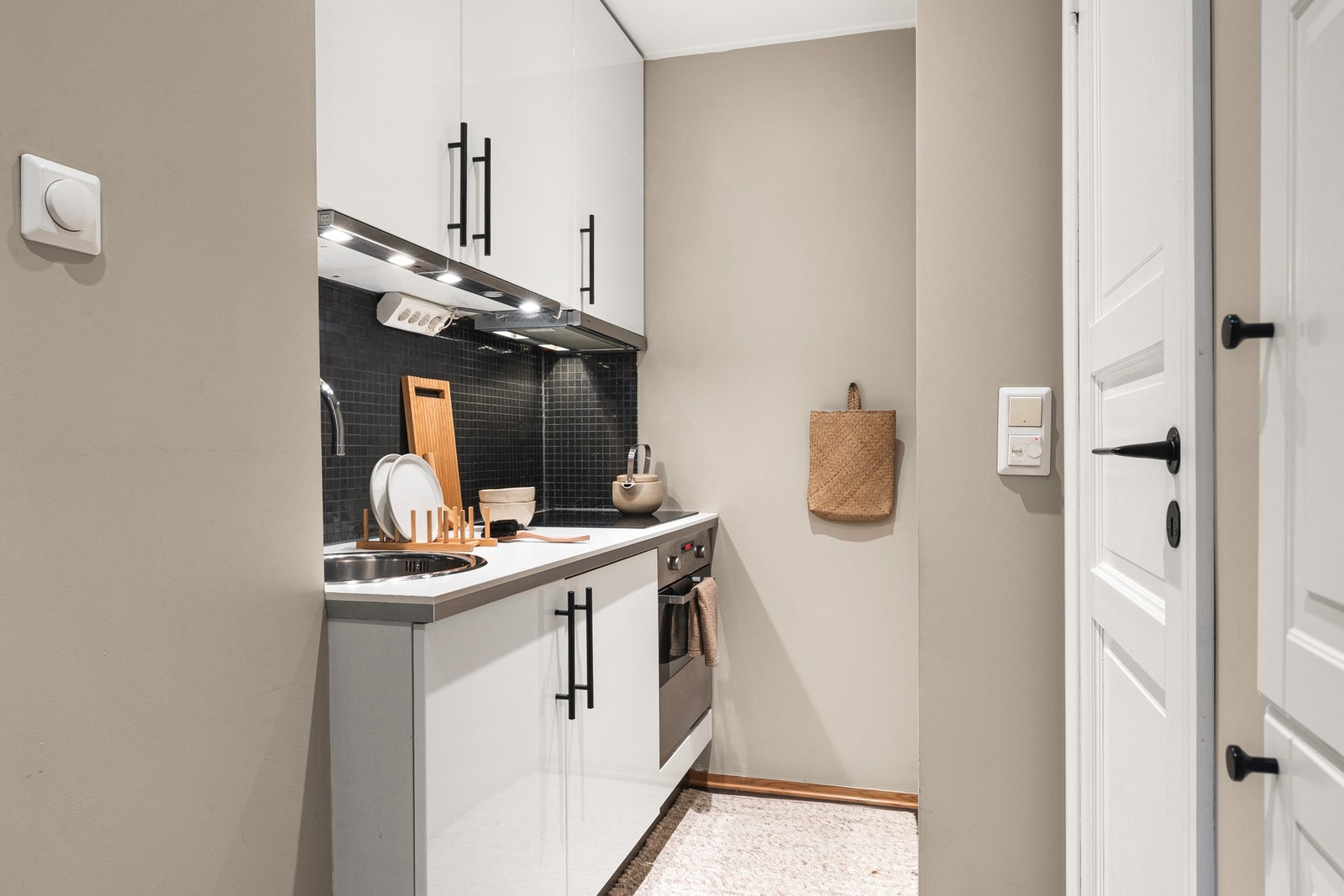 Koselig og fint kjøkken. Galleribilde