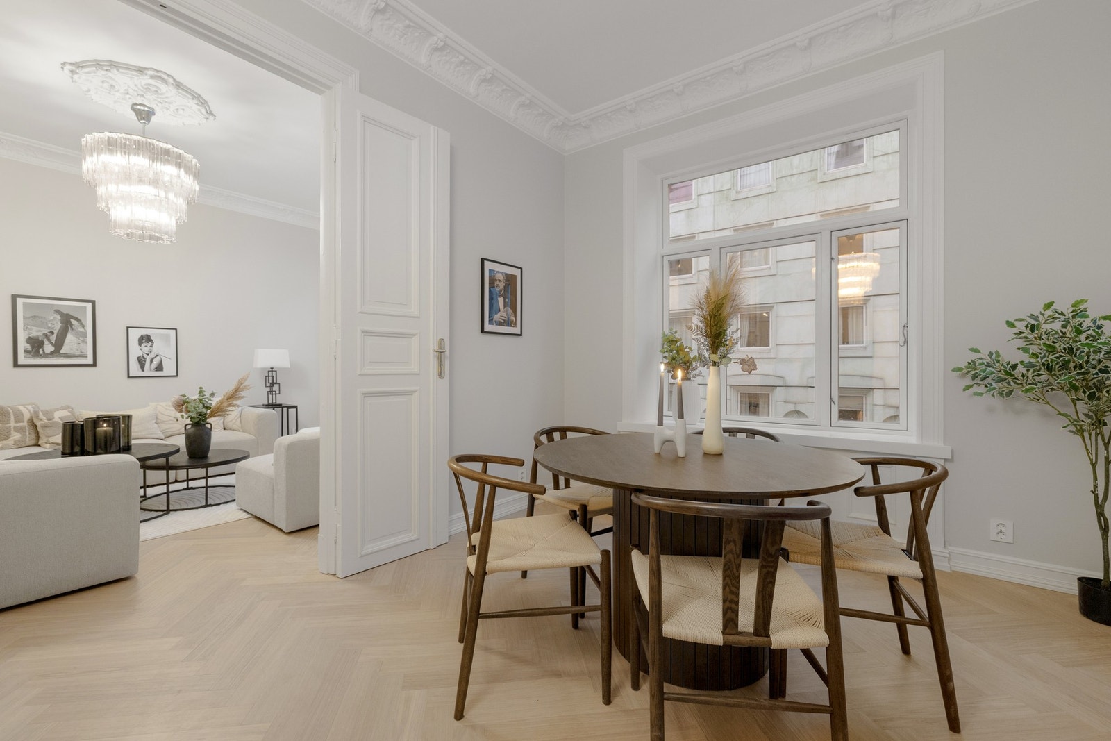 Hele leiligheten er bygget opp på nytt i 2025/26. Foto: Aakermann Photography / André Aakermann. Galleribilde