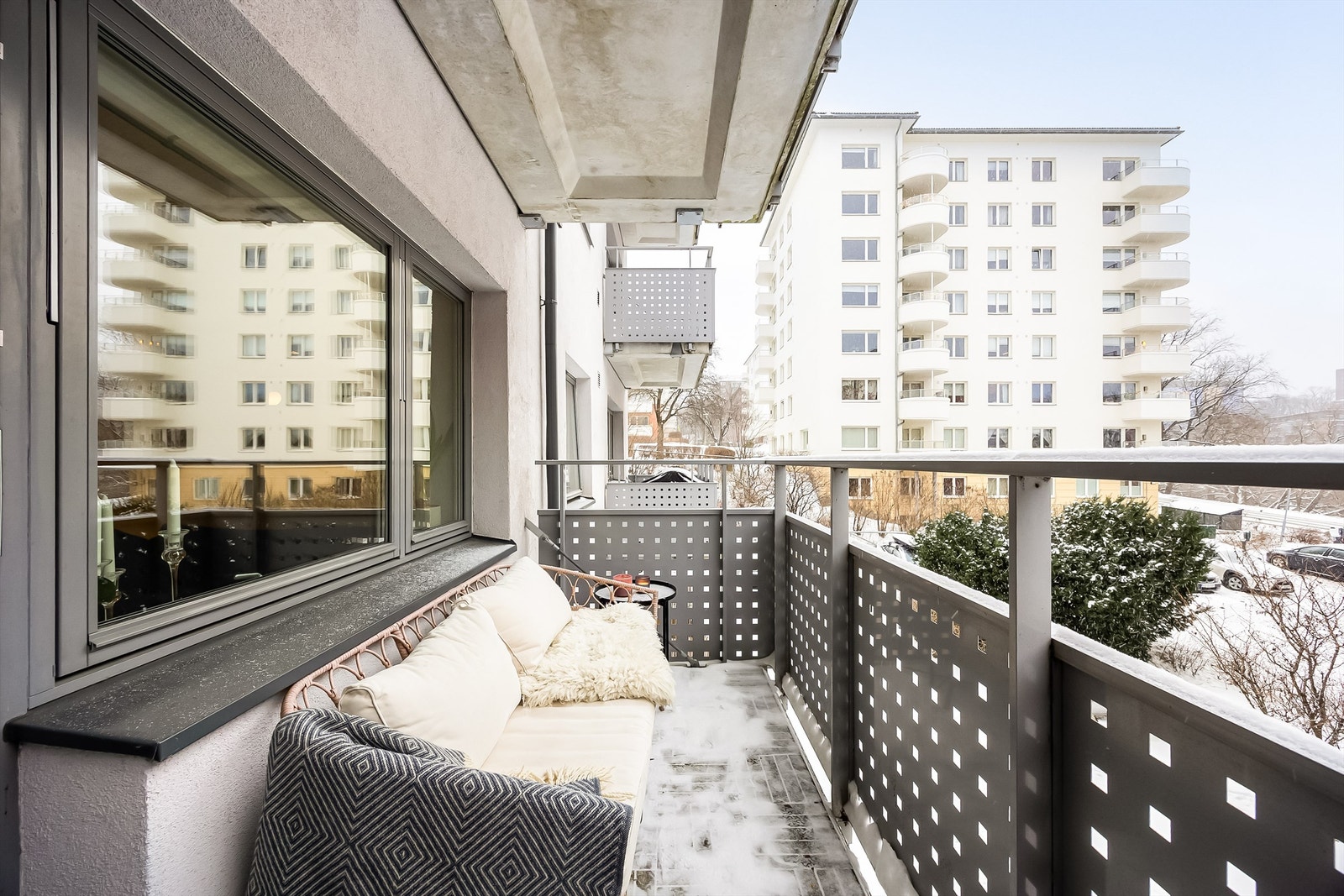 Leiligheten har en fantastisk beliggenhet for de som ønsker å bo sentralt med gangavstand til alle servicetilbud og fasiliteter! Foto: Marit Andersen. Galleribilde