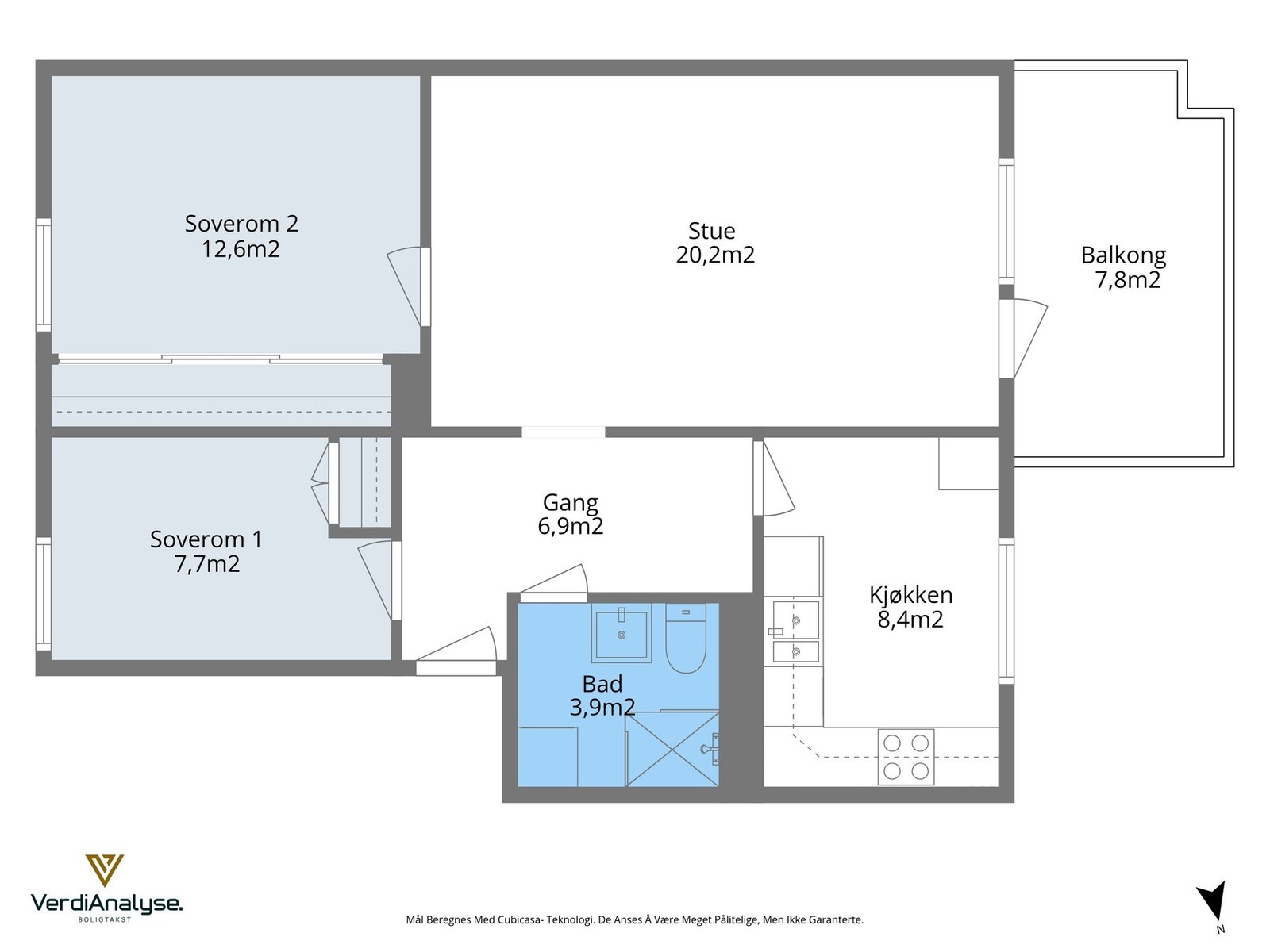Planskisse Øystein Møylas veg 10 Galleribilde