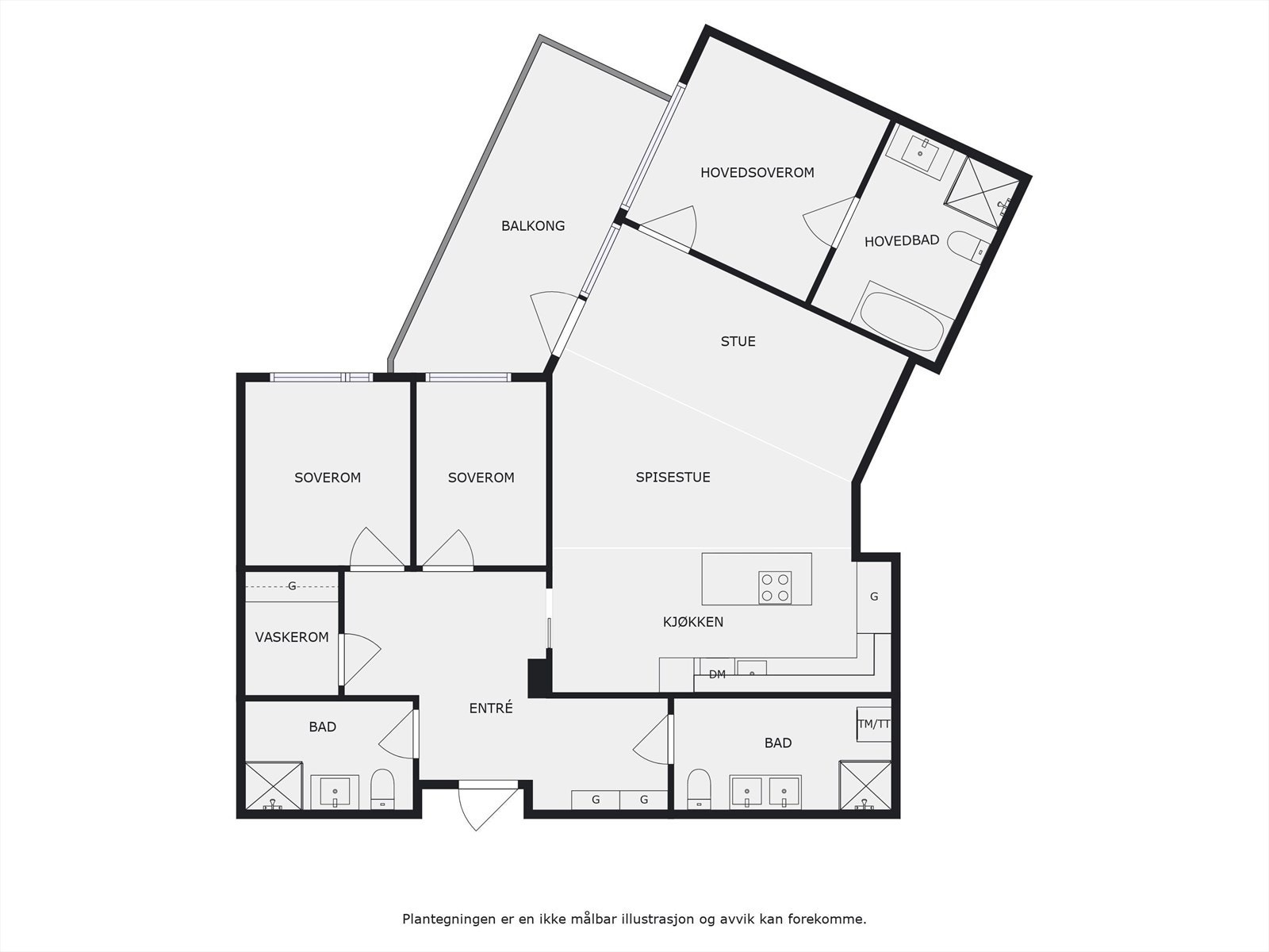 Plantegning. Galleribilde