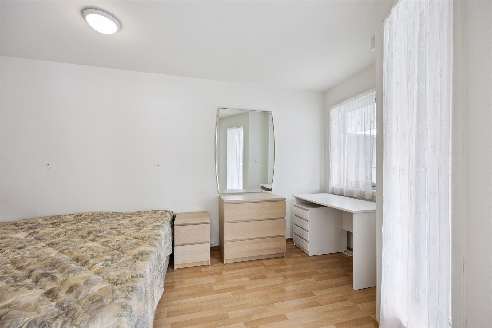 Leiligheten har ett soverom. Galleribilde