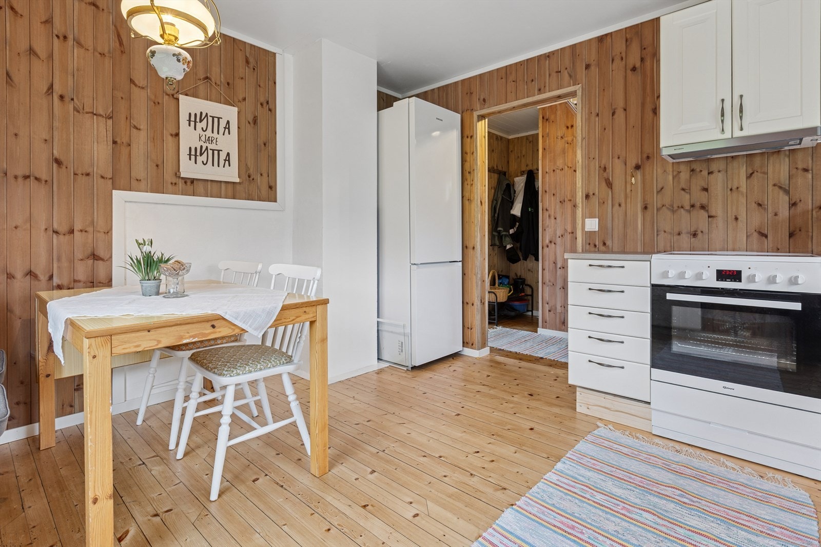 I 2020 ble det lagt nye vannrør til bad og kjøkken. Galleribilde