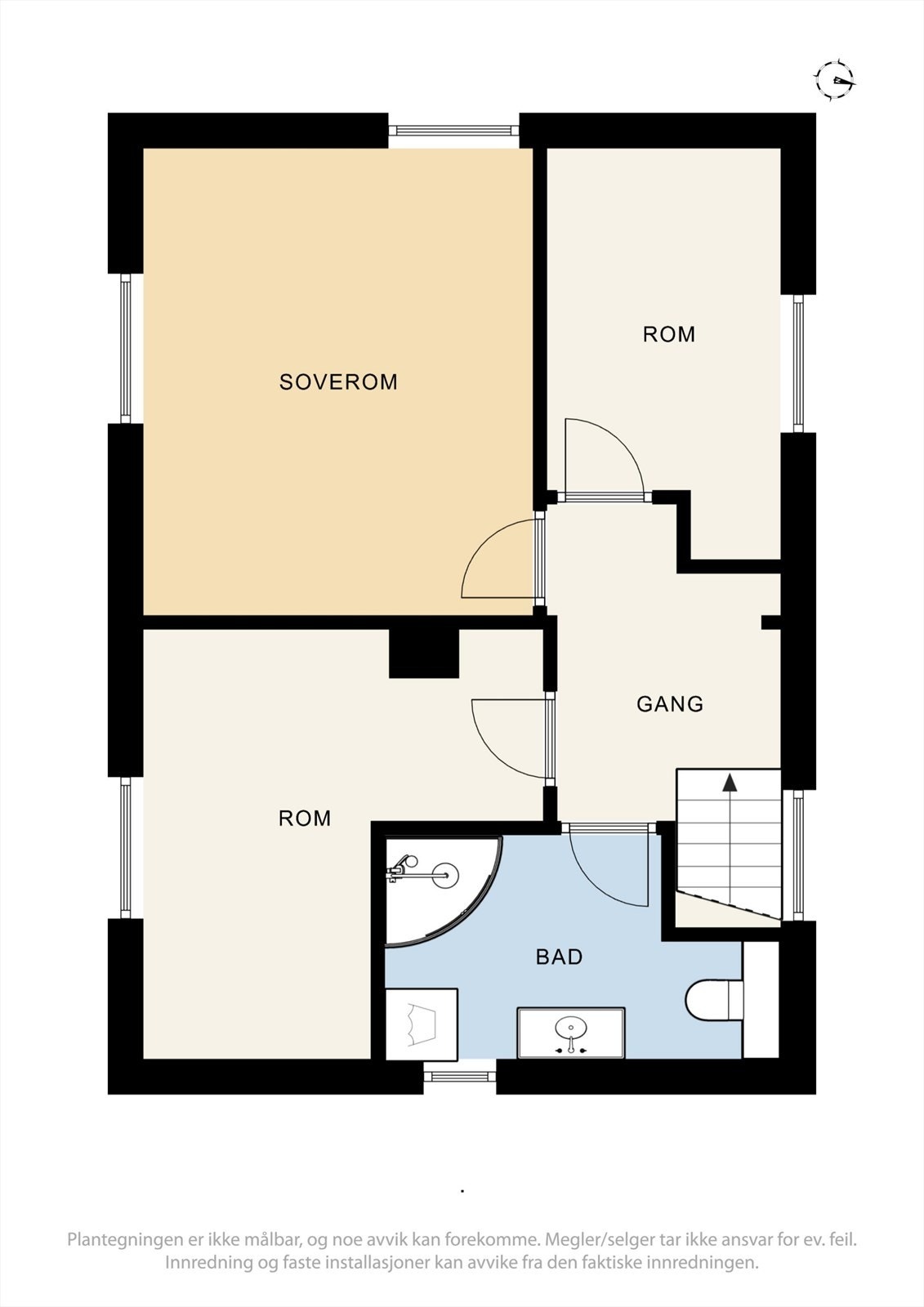 Plantegning 2. etasje. Galleribilde