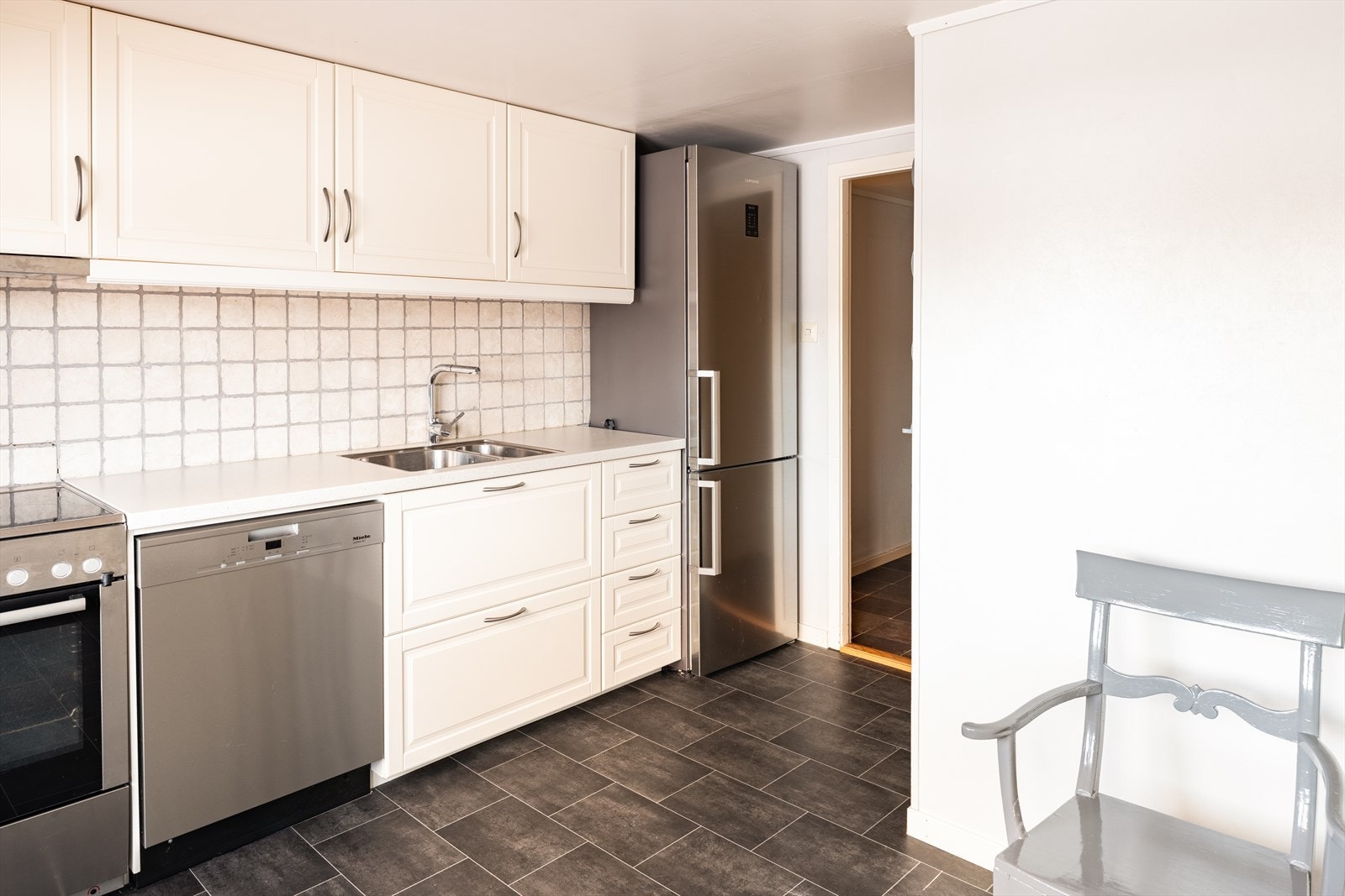 Komfyren medfølger handelen. Galleribilde