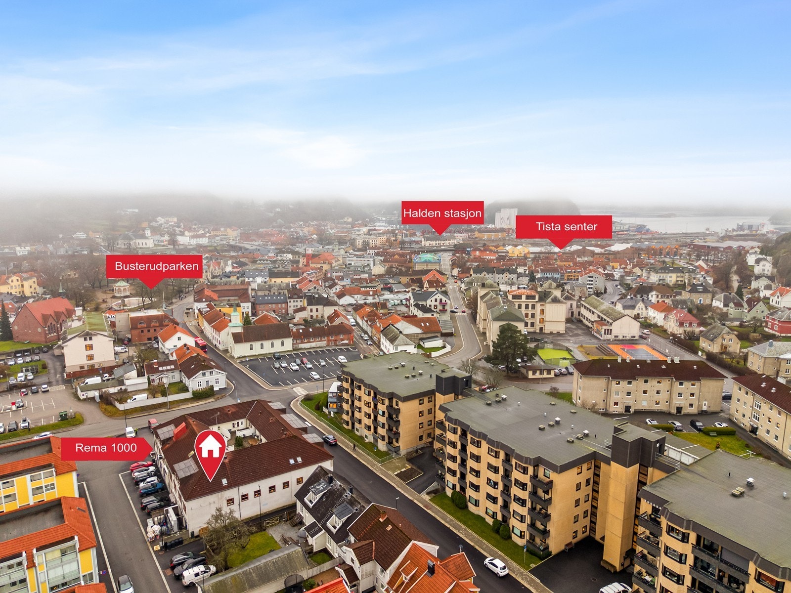 Leiligheten ligger i Busterdgata, en sentral gate med kort vei til alt du trenger i hverdagen. Galleribilde