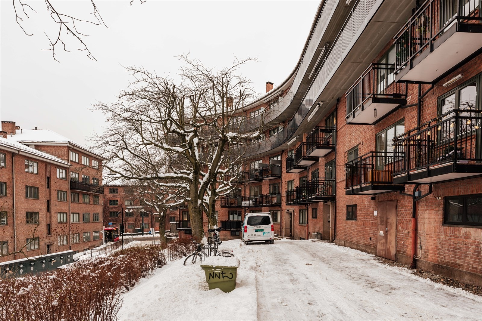 Eiendommen tilhører et veldrevet borettslag. Galleribilde