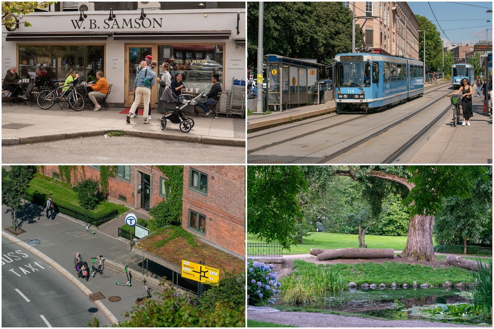 Supersentrale Carl Berner har virkelig alt du trenger av servicetilbud og kollektivtilbud Galleribilde
