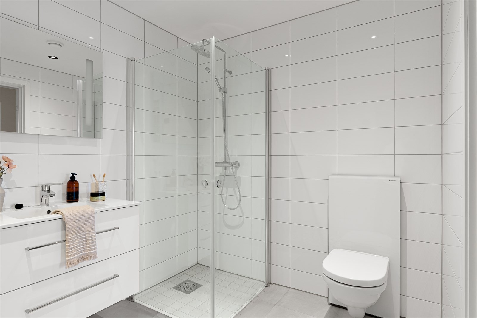 Opplegg for vaskemaskin og tørketrommel kan også nevnes. Galleribilde