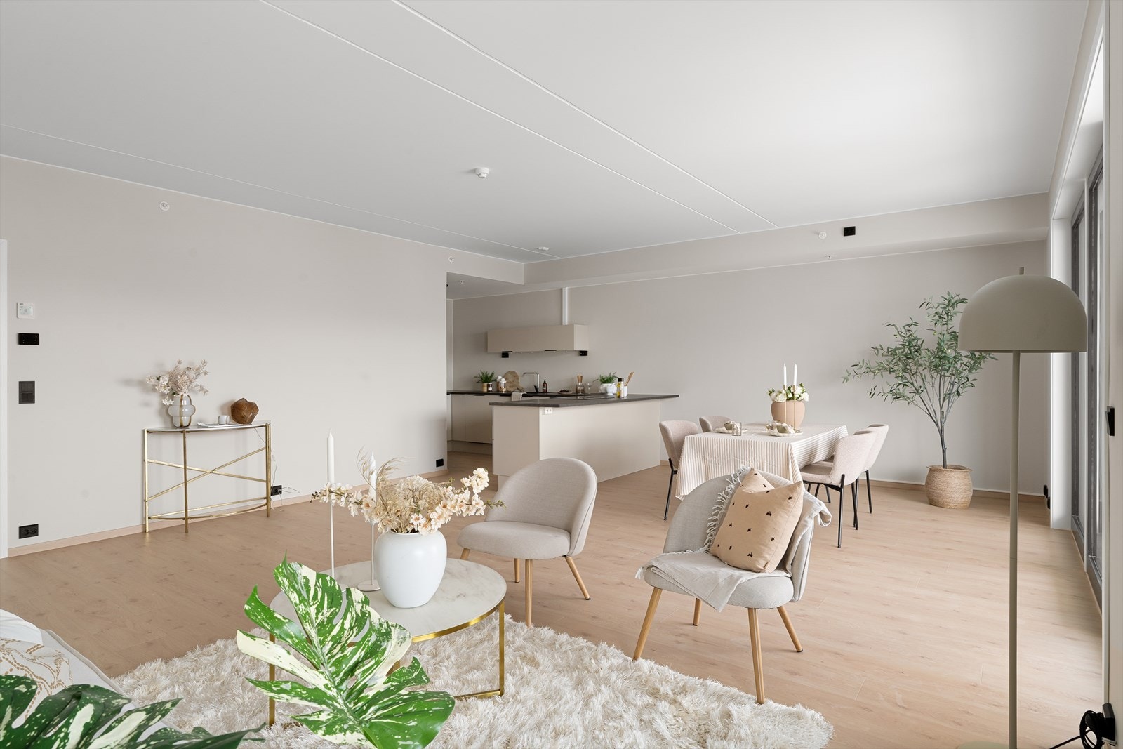 Lekker og nyoppført selveierleilighet med en attraktiv og barnevennlig beliggenhet på Ganddal. Galleribilde