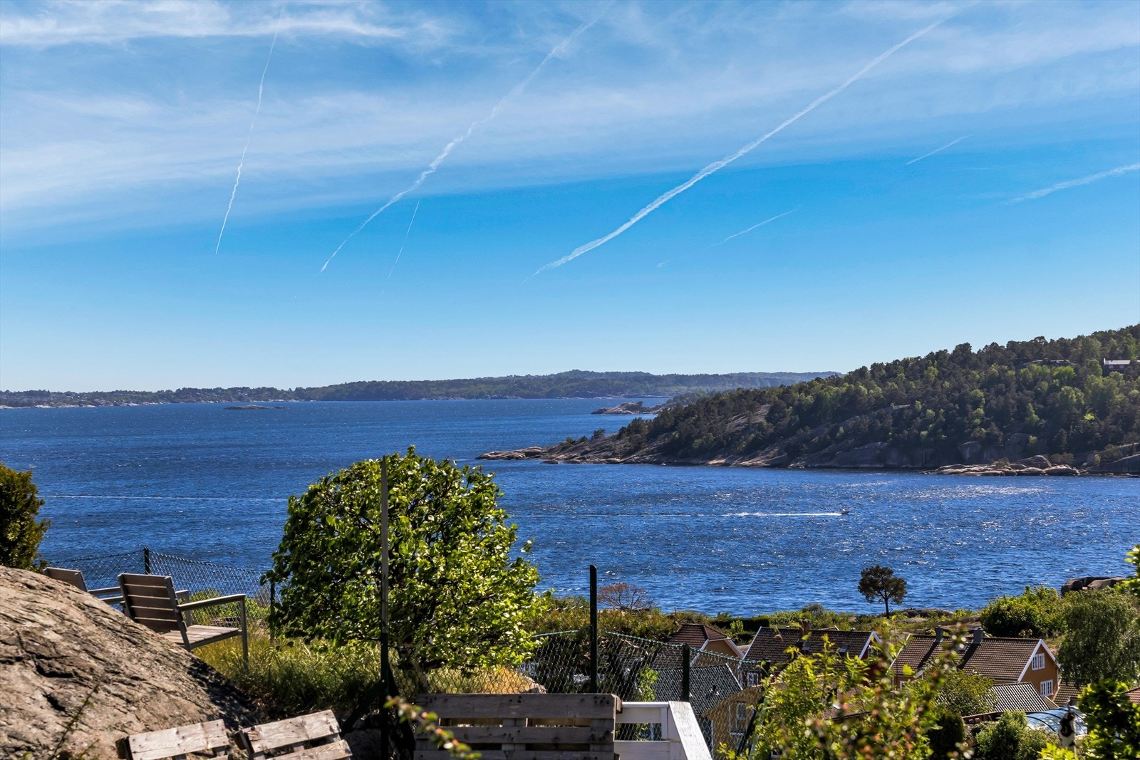 Flott sjøutsikt Galleribilde