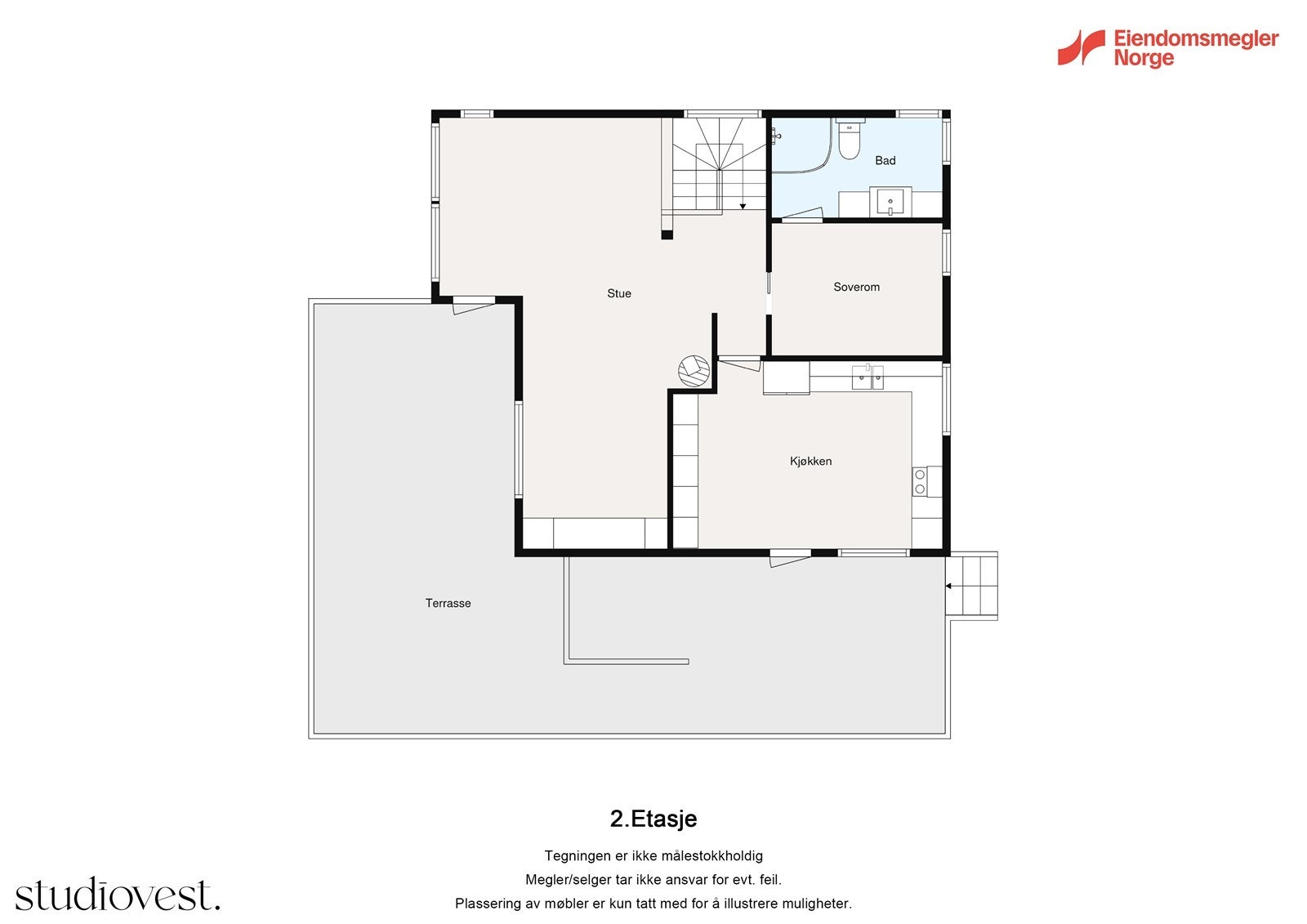 Plantegning 2. etasje. Galleribilde
