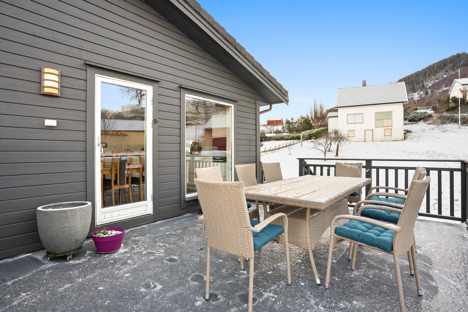 Et perfekt samlingspunkt for hele familien på varme sommerdager. Galleribilde