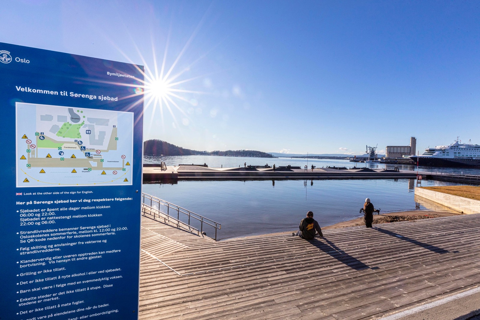 Fjordidyll ved Oslo sentrum Galleribilde