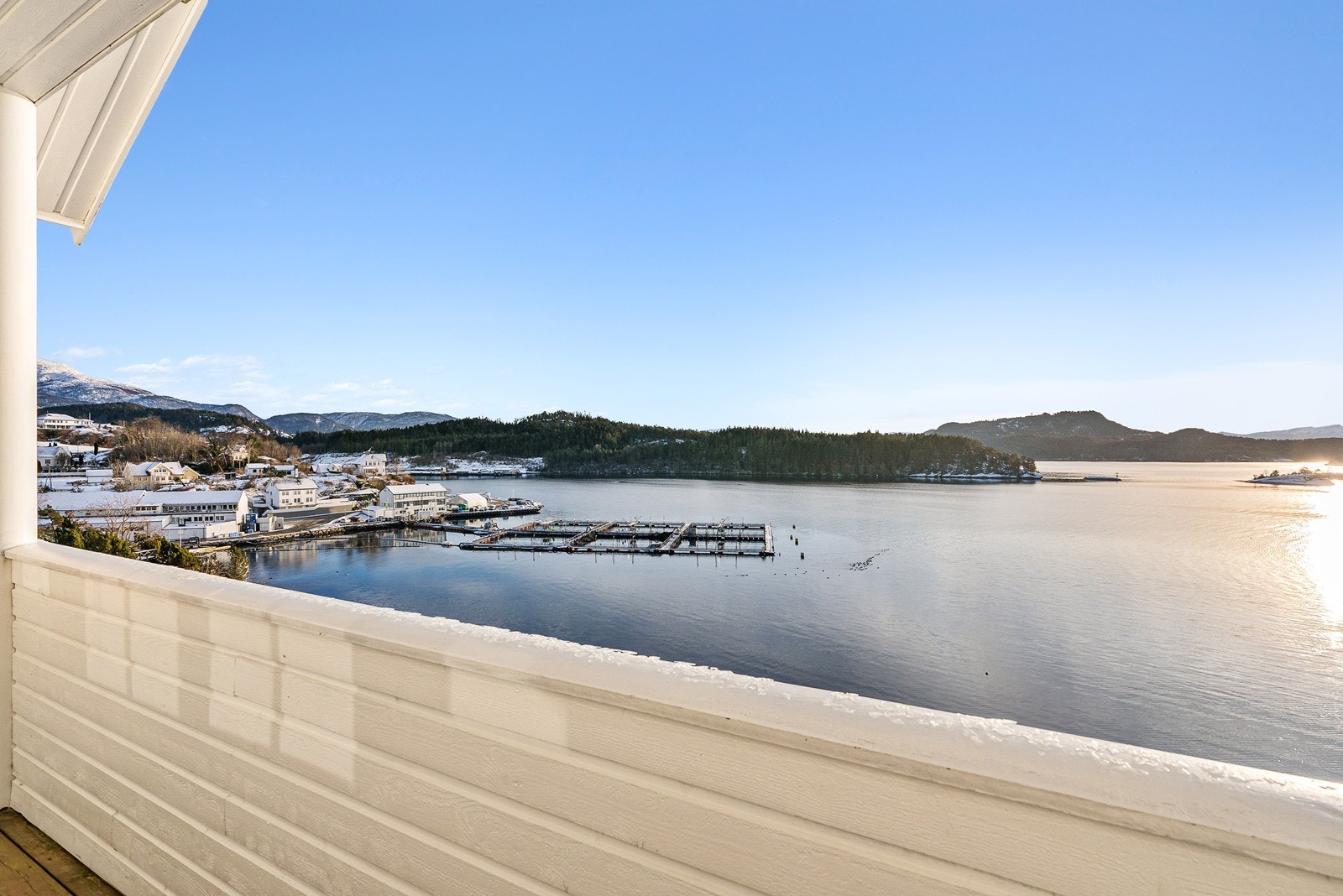 Terrasse med nydelig utsikt Galleribilde