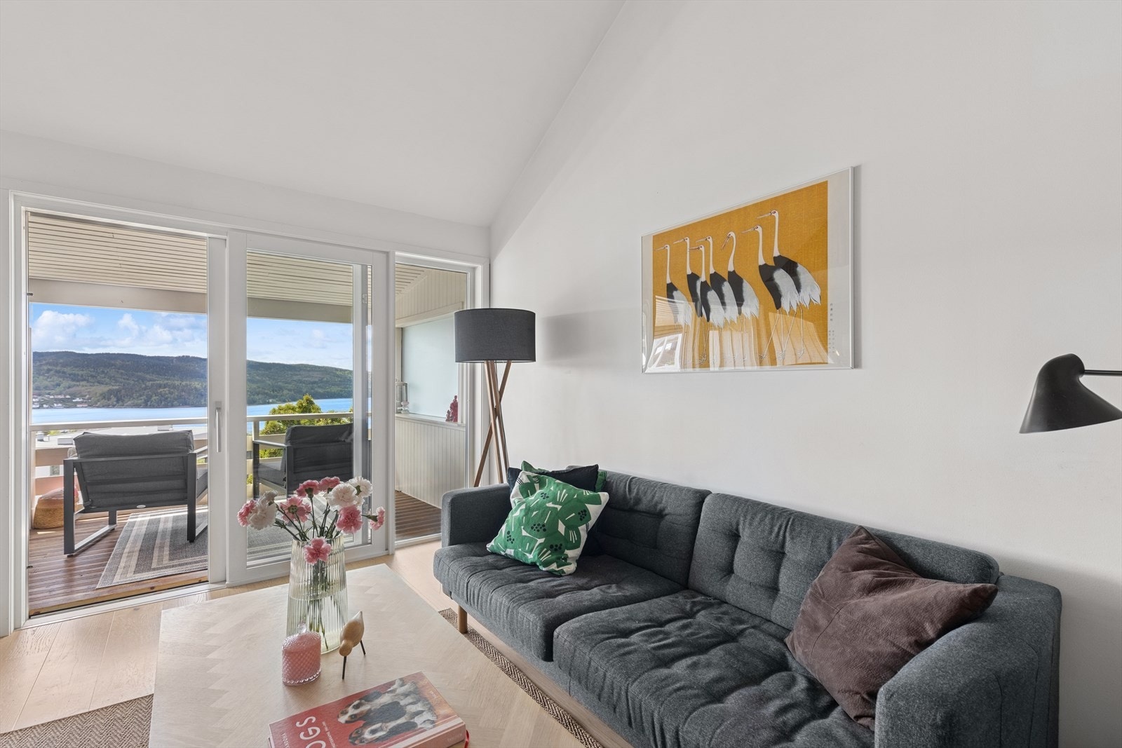 Her kan du nyte utsikten direkte fra sofakroken. Galleribilde